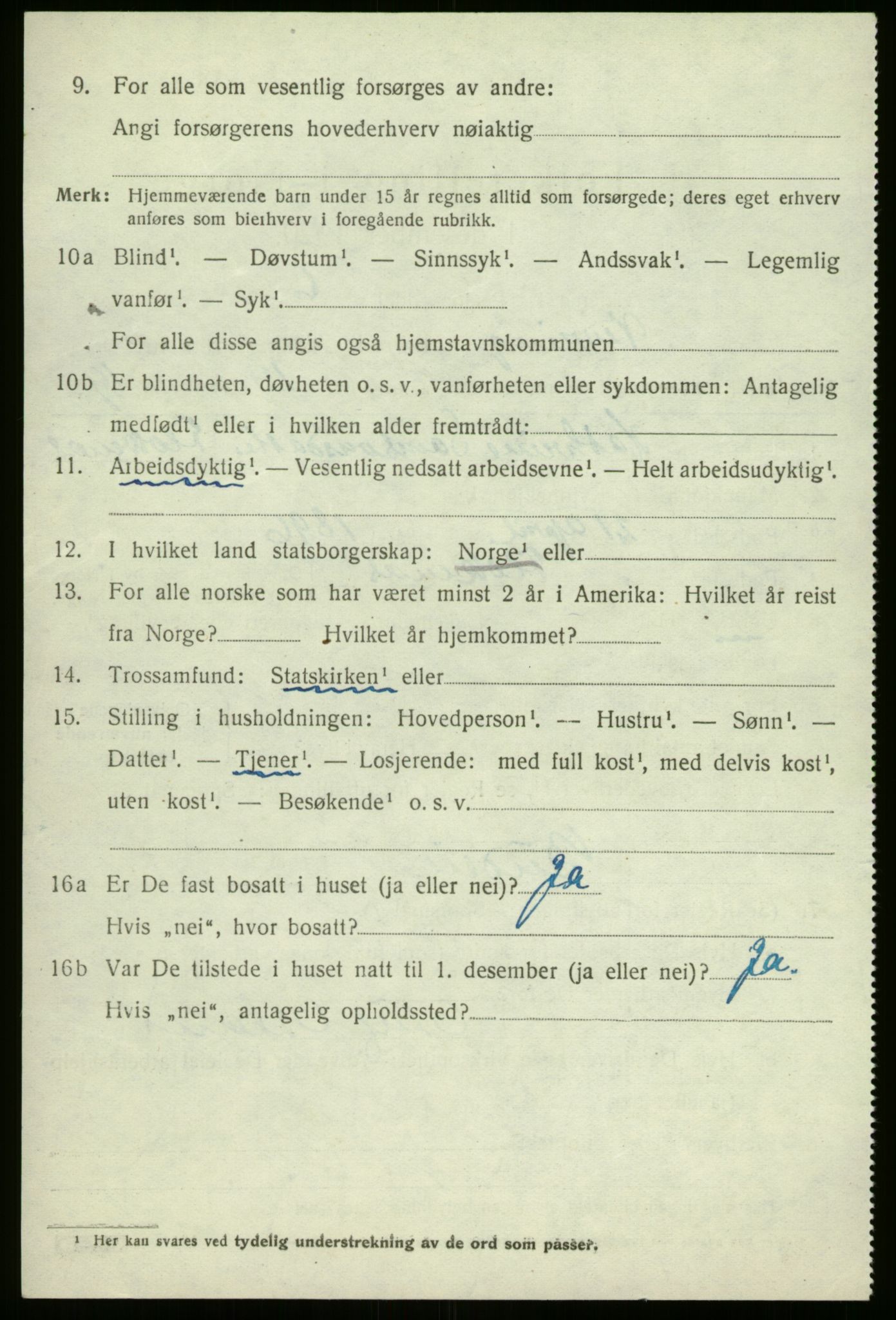 SAB, 1920 census for Vevring, 1920, p. 1427