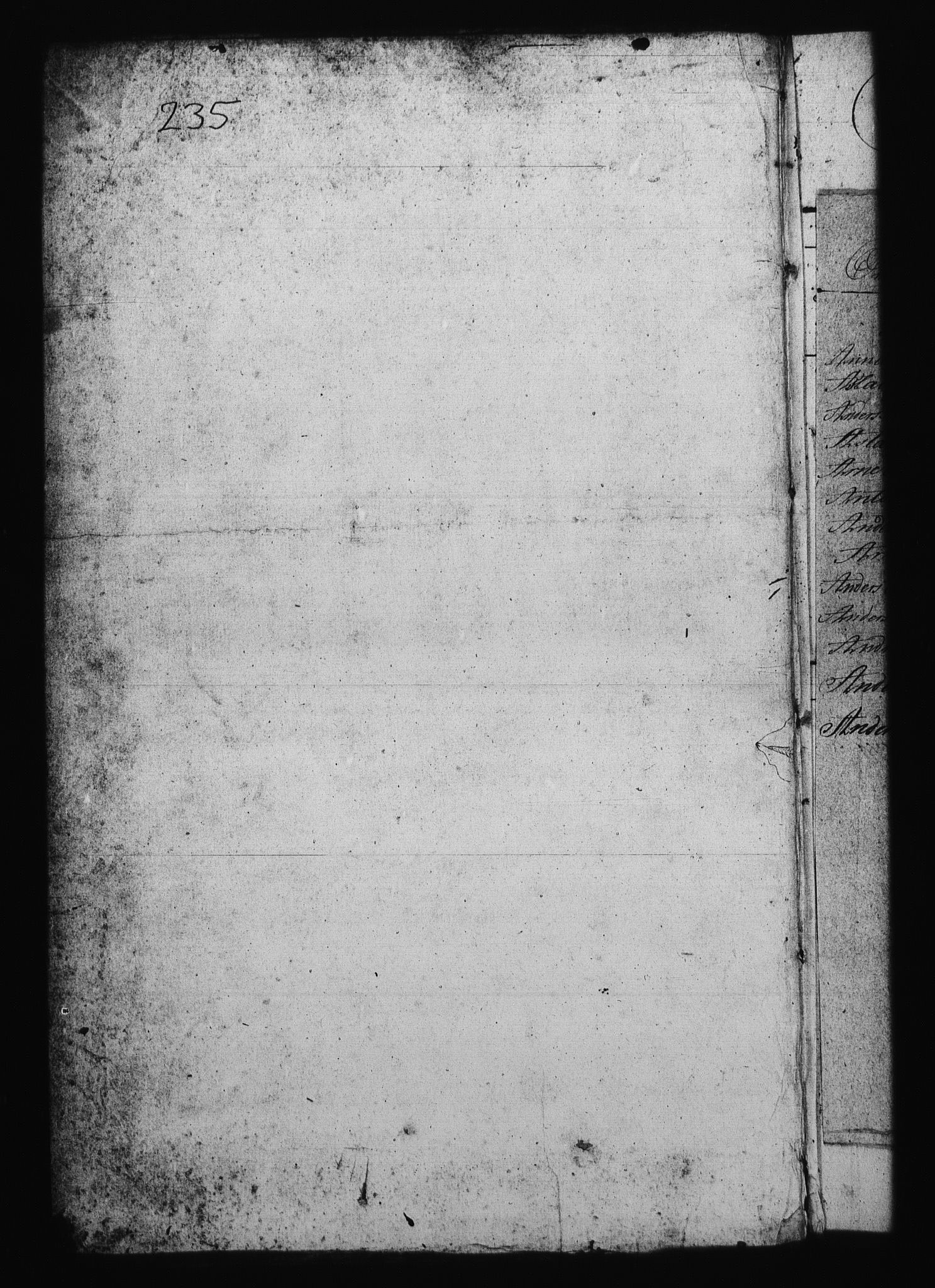 Sjøetaten, RA/EA-3110/F/L0236: Bergen distrikt, bind 4, 1801
