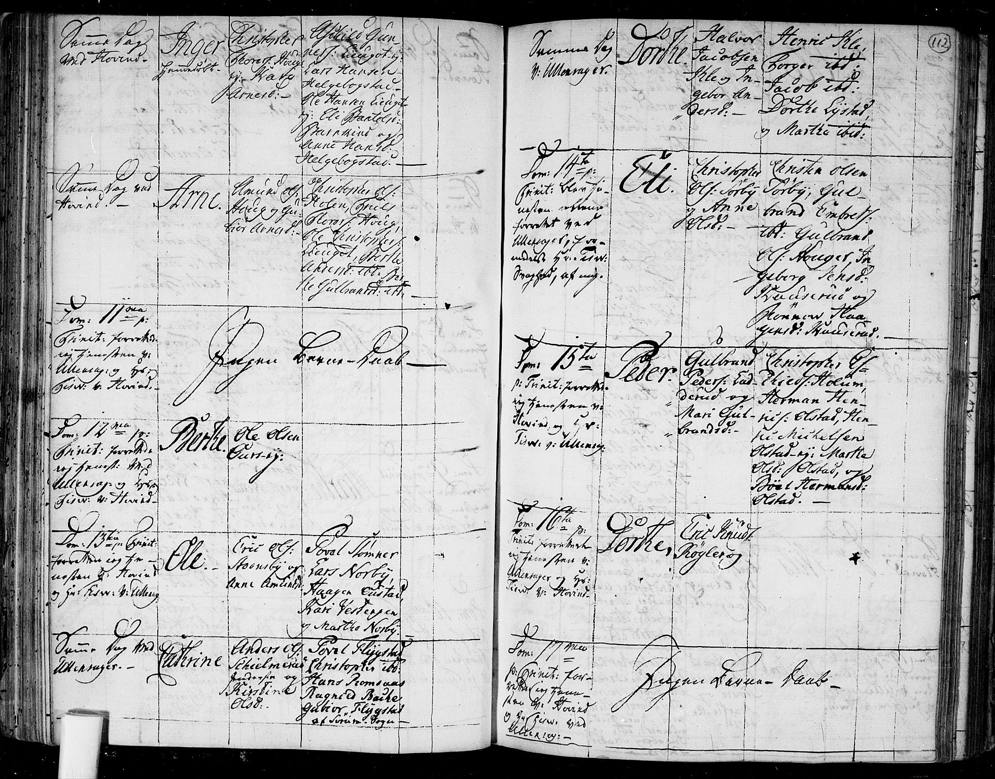 Ullensaker prestekontor Kirkebøker, AV/SAO-A-10236a/F/Fa/L0006: Parish register (official) no. I 6, 1762-1785, p. 112