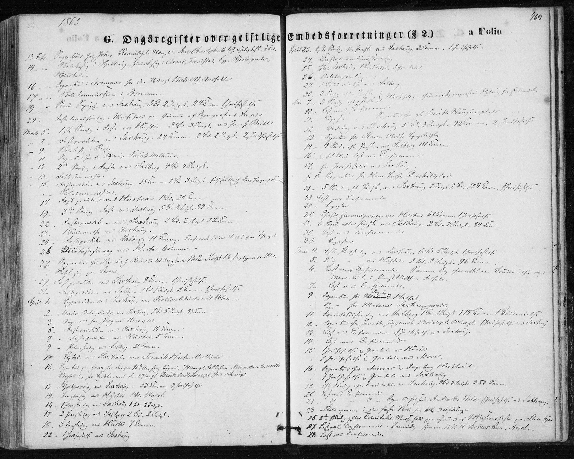 Ministerialprotokoller, klokkerbøker og fødselsregistre - Nord-Trøndelag, SAT/A-1458/730/L0283: Parish register (official) no. 730A08, 1855-1865, p. 469