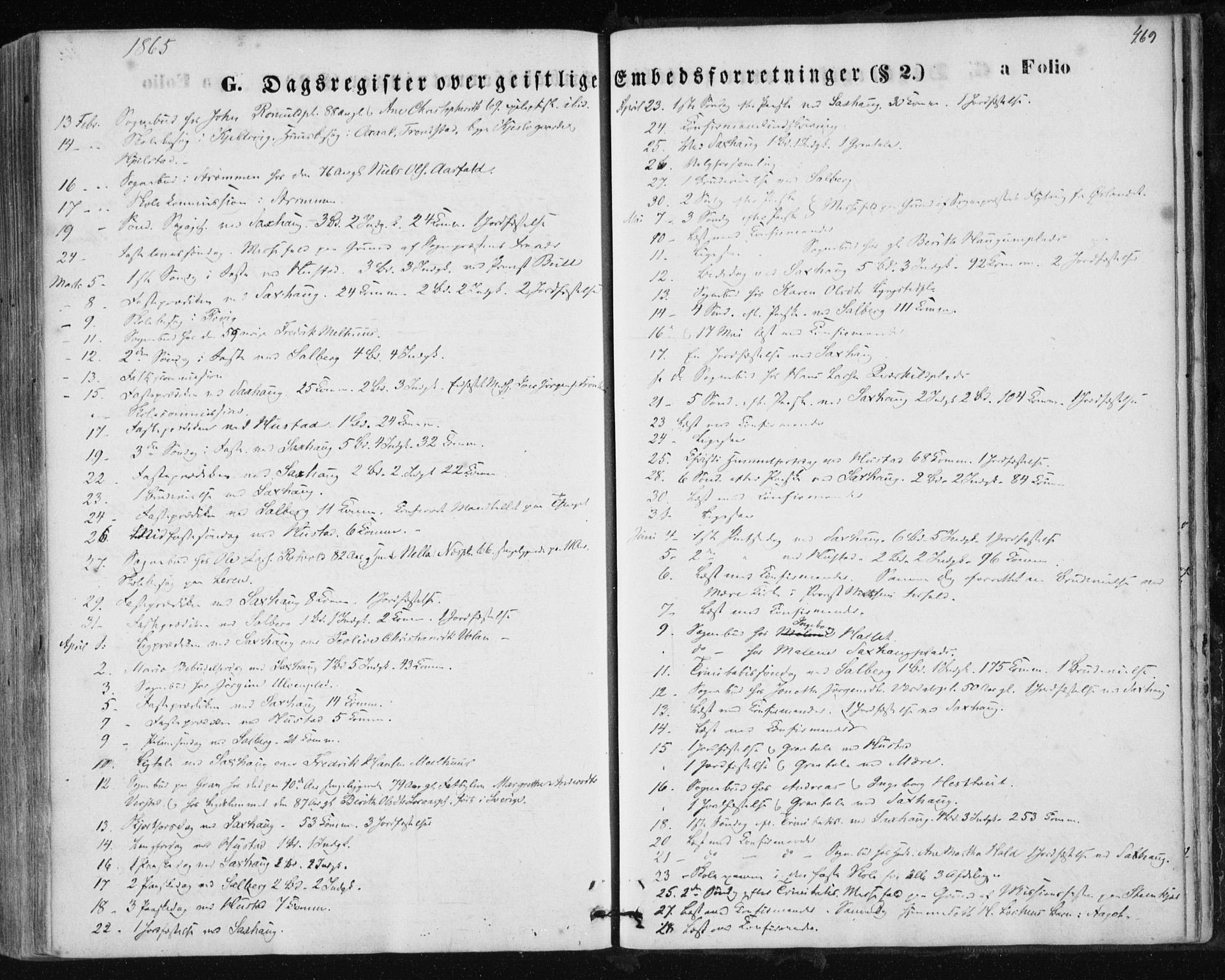 Ministerialprotokoller, klokkerbøker og fødselsregistre - Nord-Trøndelag, AV/SAT-A-1458/730/L0283: Parish register (official) no. 730A08, 1855-1865, p. 469