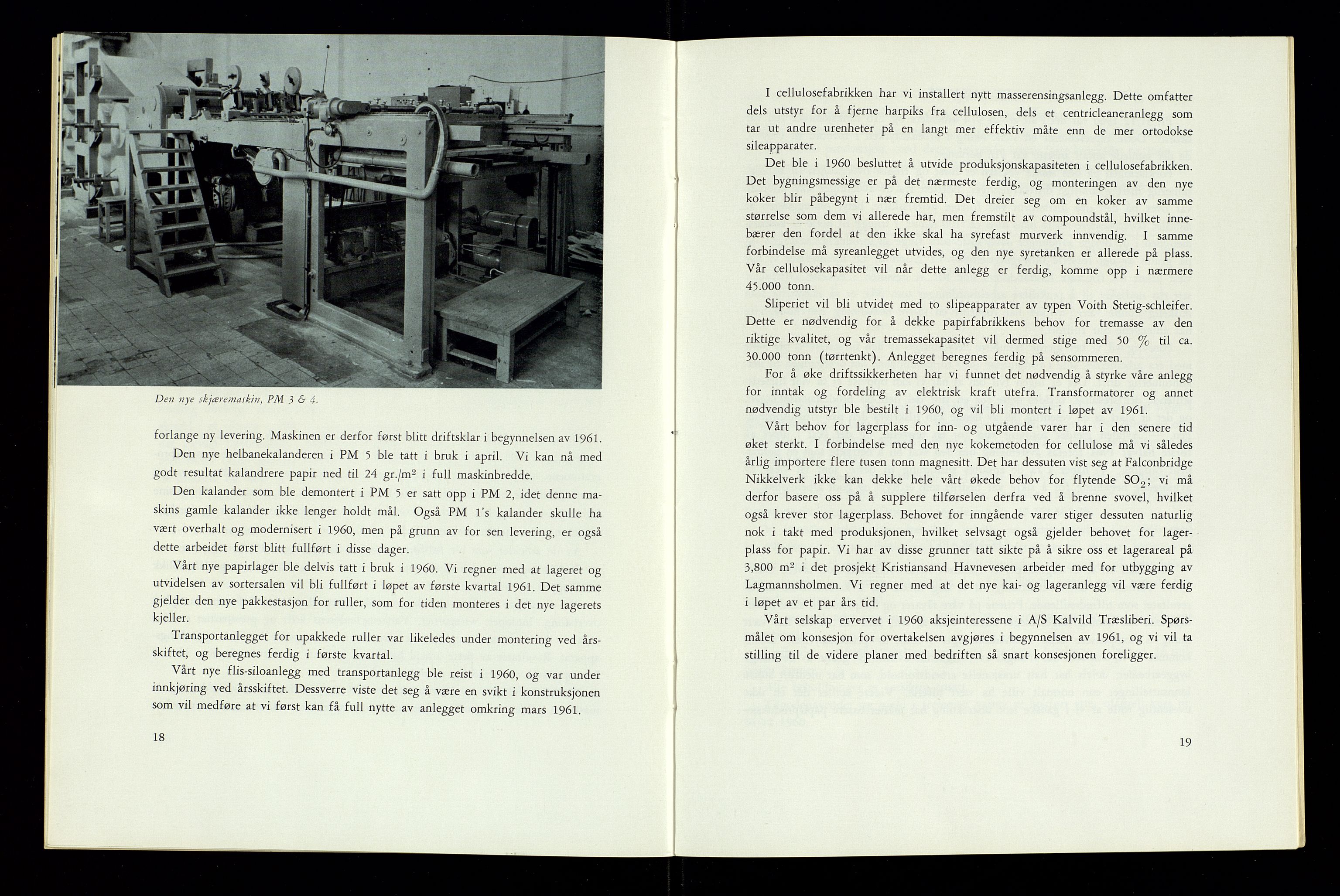 Hunsfos fabrikker, AV/SAK-D/1440/01/L0001/0003: Vedtekter, anmeldelser og årsberetninger / Årsberetninger og regnskap, 1918-1989, p. 191