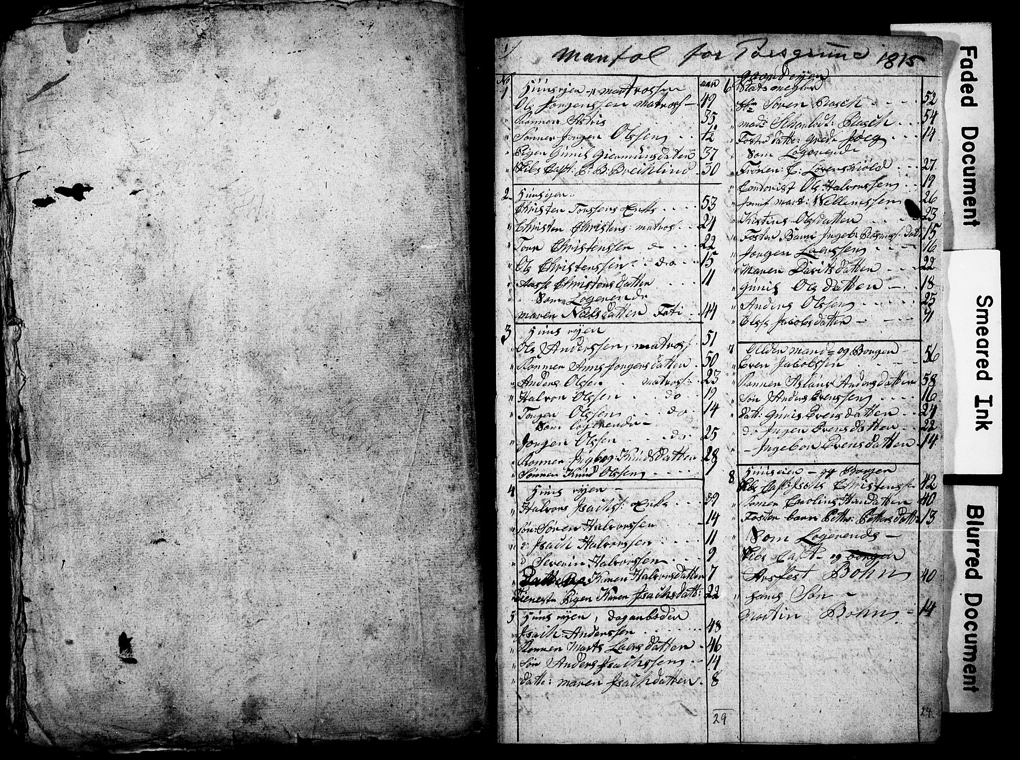 LOK, 1815 Census for Porsgrunn parish, 1815, p. 23