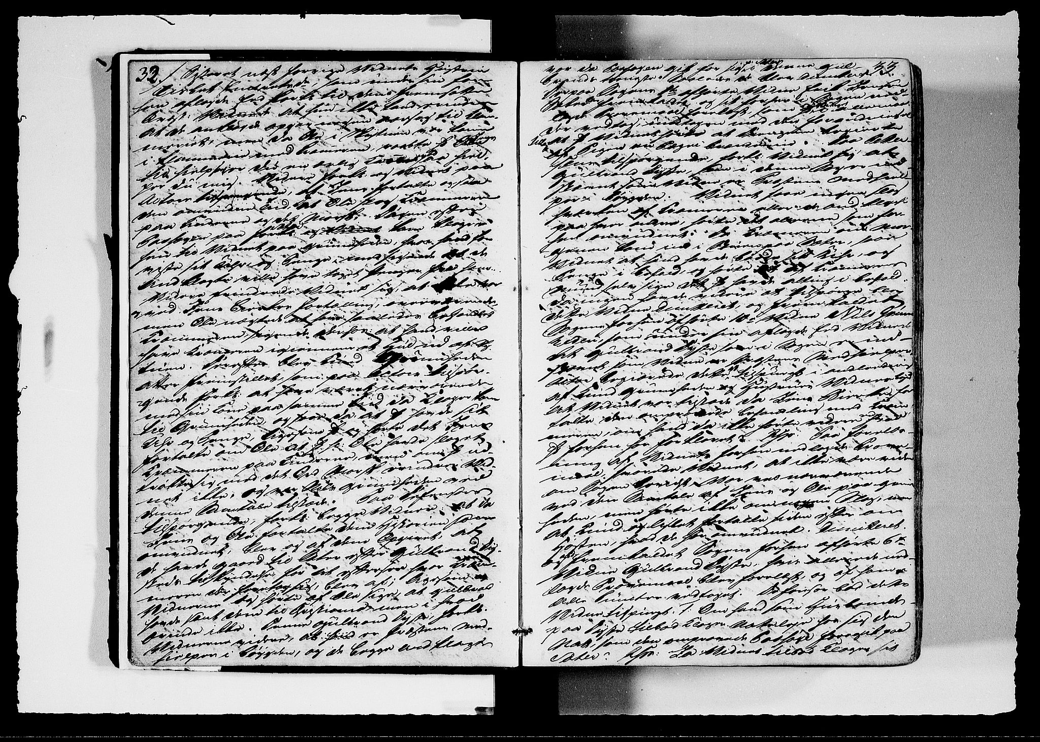 Toten tingrett, AV/SAH-TING-006/G/Gb/Gba/L0039: Tingbok, 1777-1782, p. 32-33