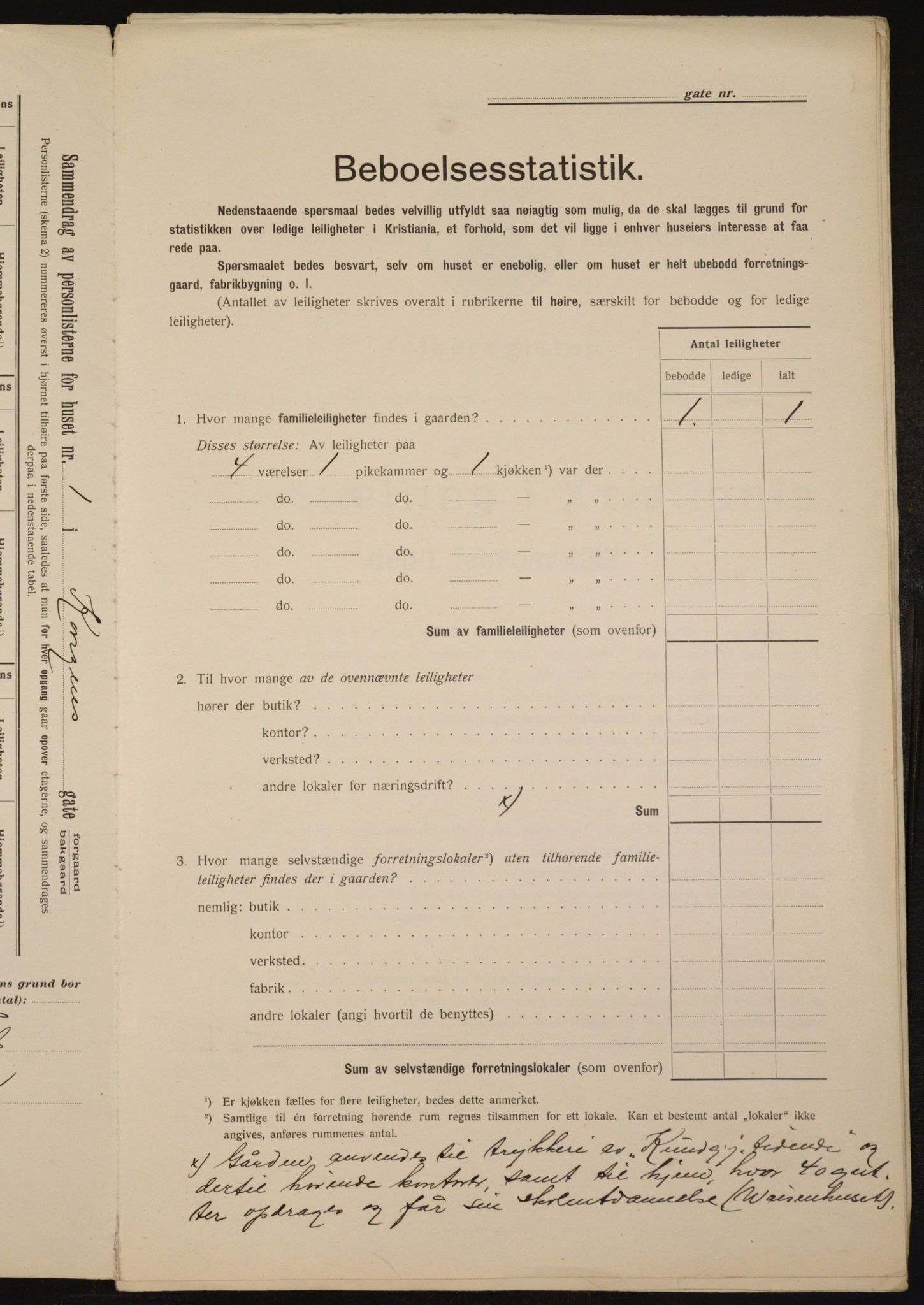 OBA, Municipal Census 1912 for Kristiania, 1912, p. 52673