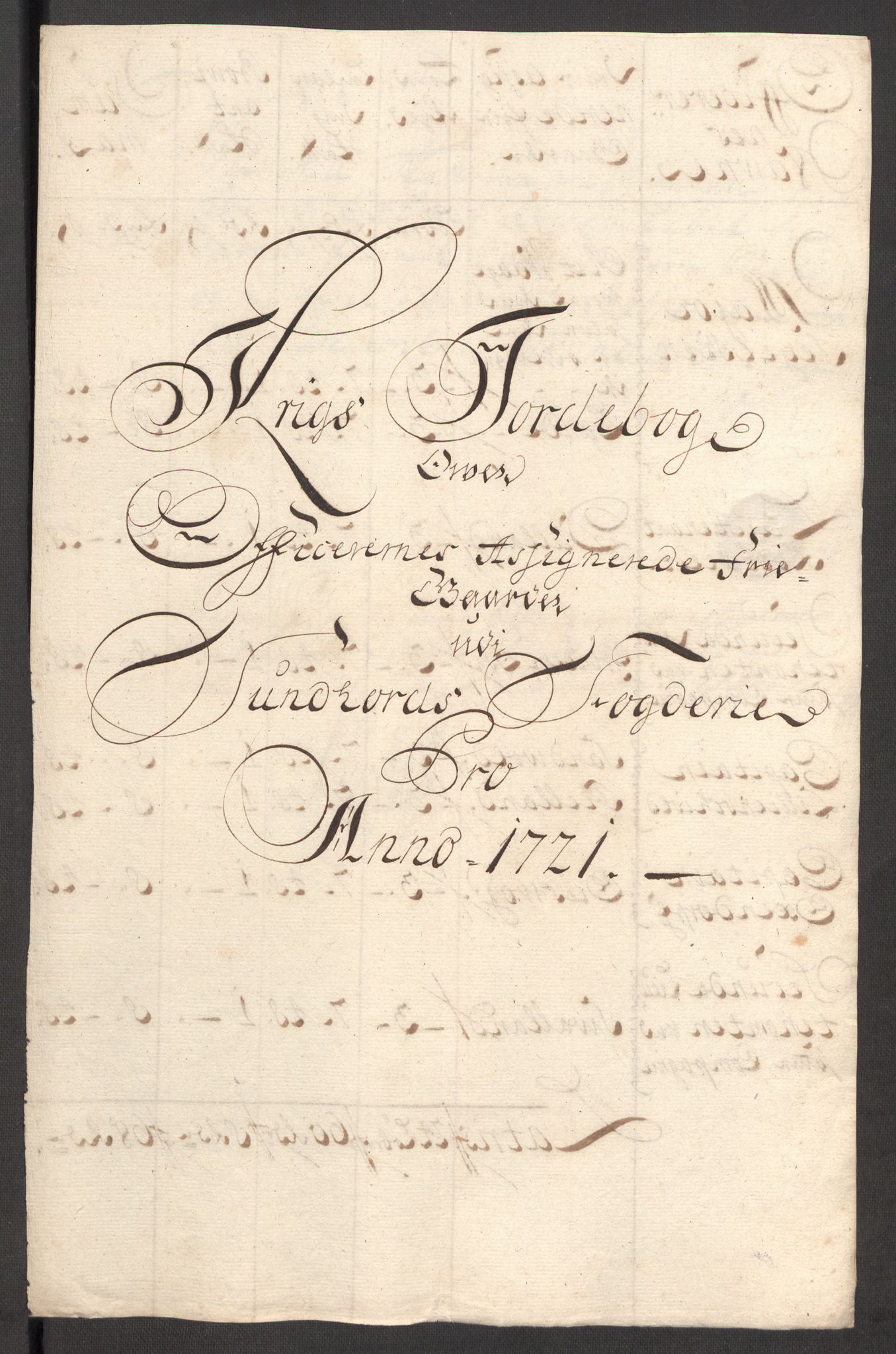 Rentekammeret inntil 1814, Reviderte regnskaper, Fogderegnskap, RA/EA-4092/R48/L3000: Fogderegnskap Sunnhordland og Hardanger, 1721, p. 197