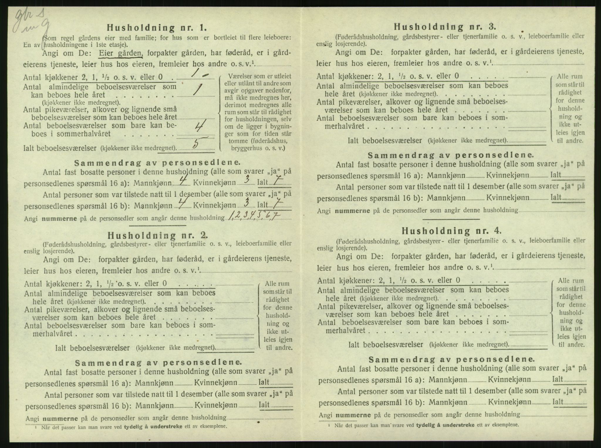 SAT, 1920 census for Brønnøy, 1920, p. 969