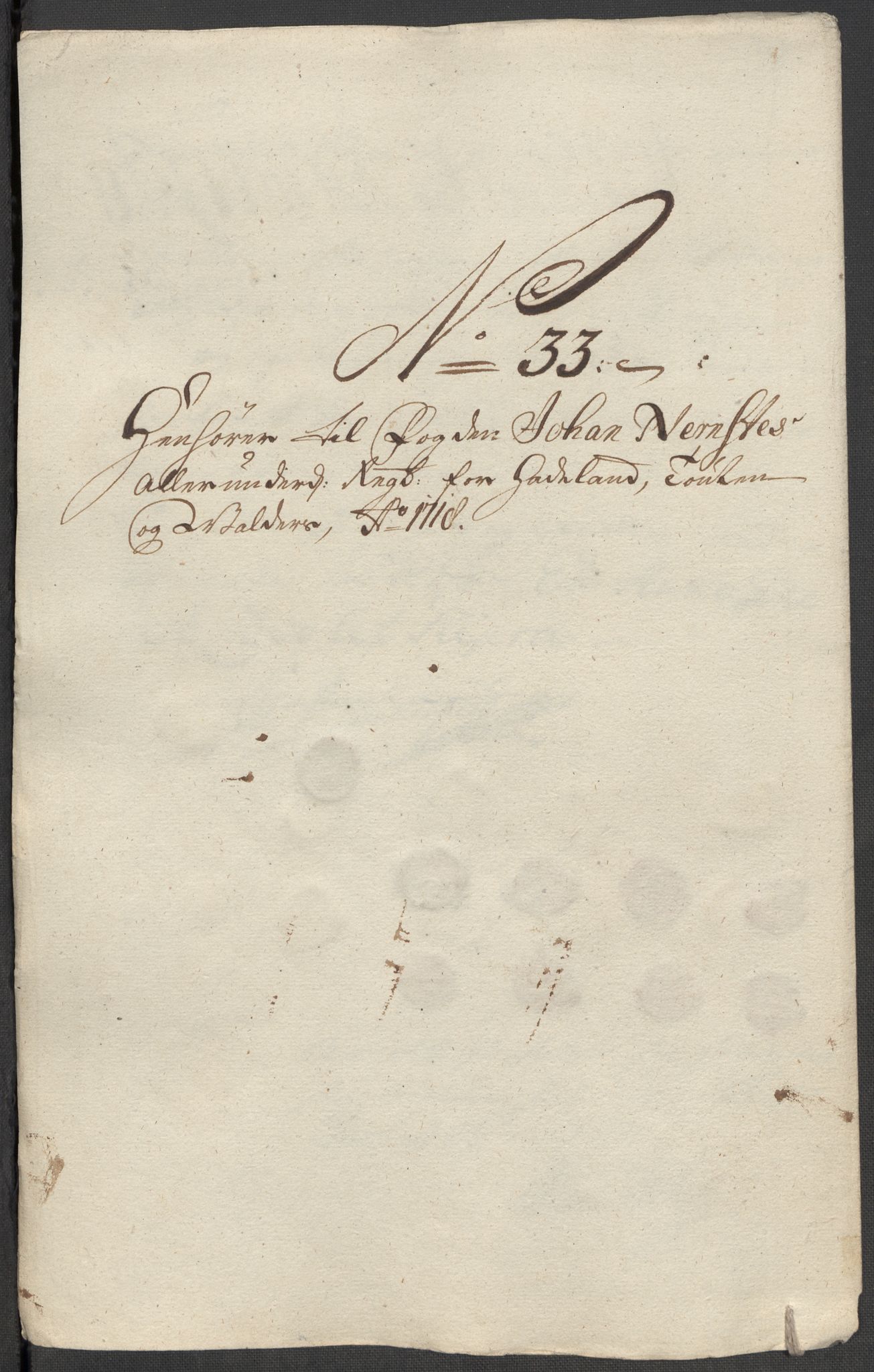 Rentekammeret inntil 1814, Reviderte regnskaper, Fogderegnskap, AV/RA-EA-4092/R18/L1320: Fogderegnskap Hadeland, Toten og Valdres, 1718, p. 204