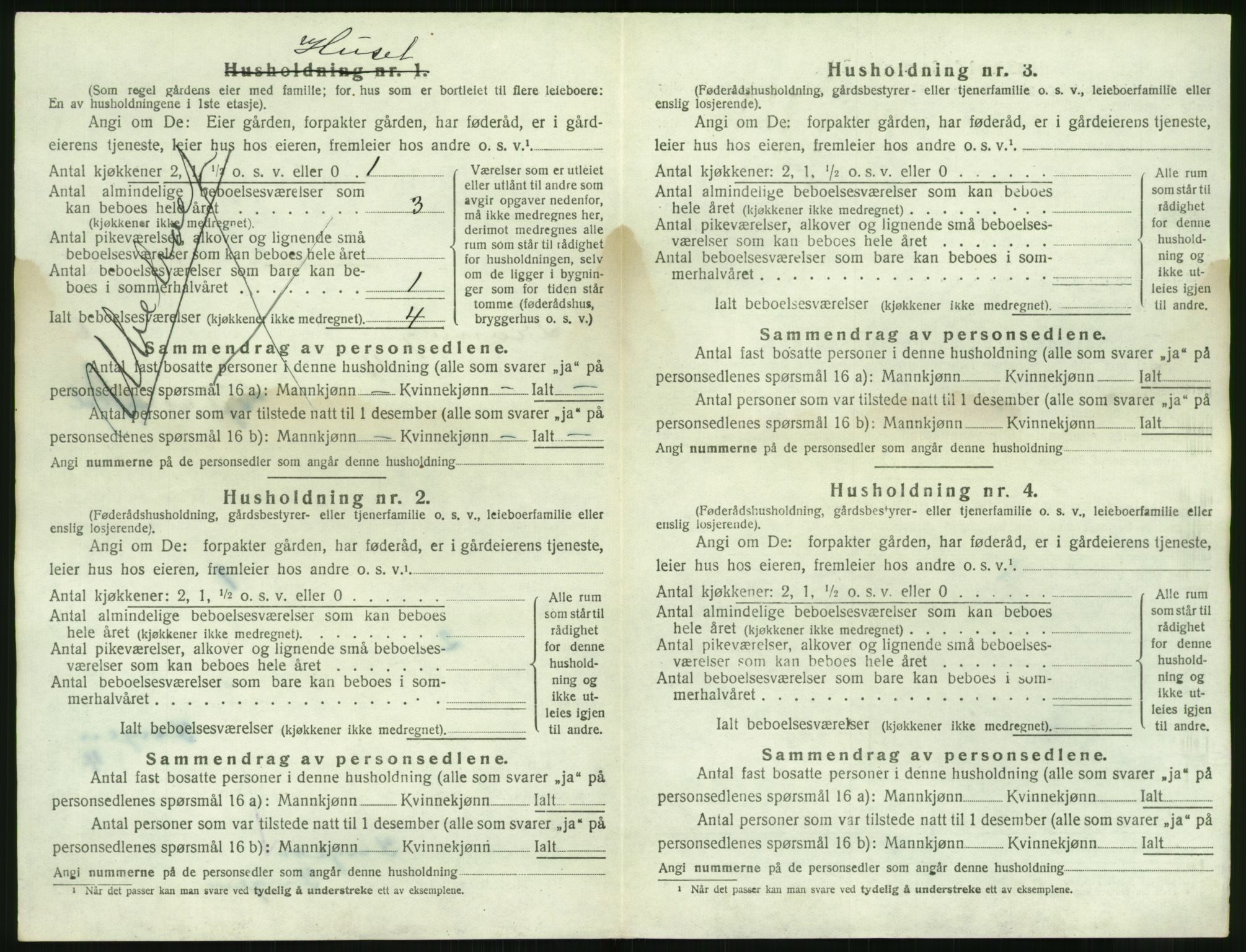 SAK, 1920 census for Tromøy, 1920, p. 768