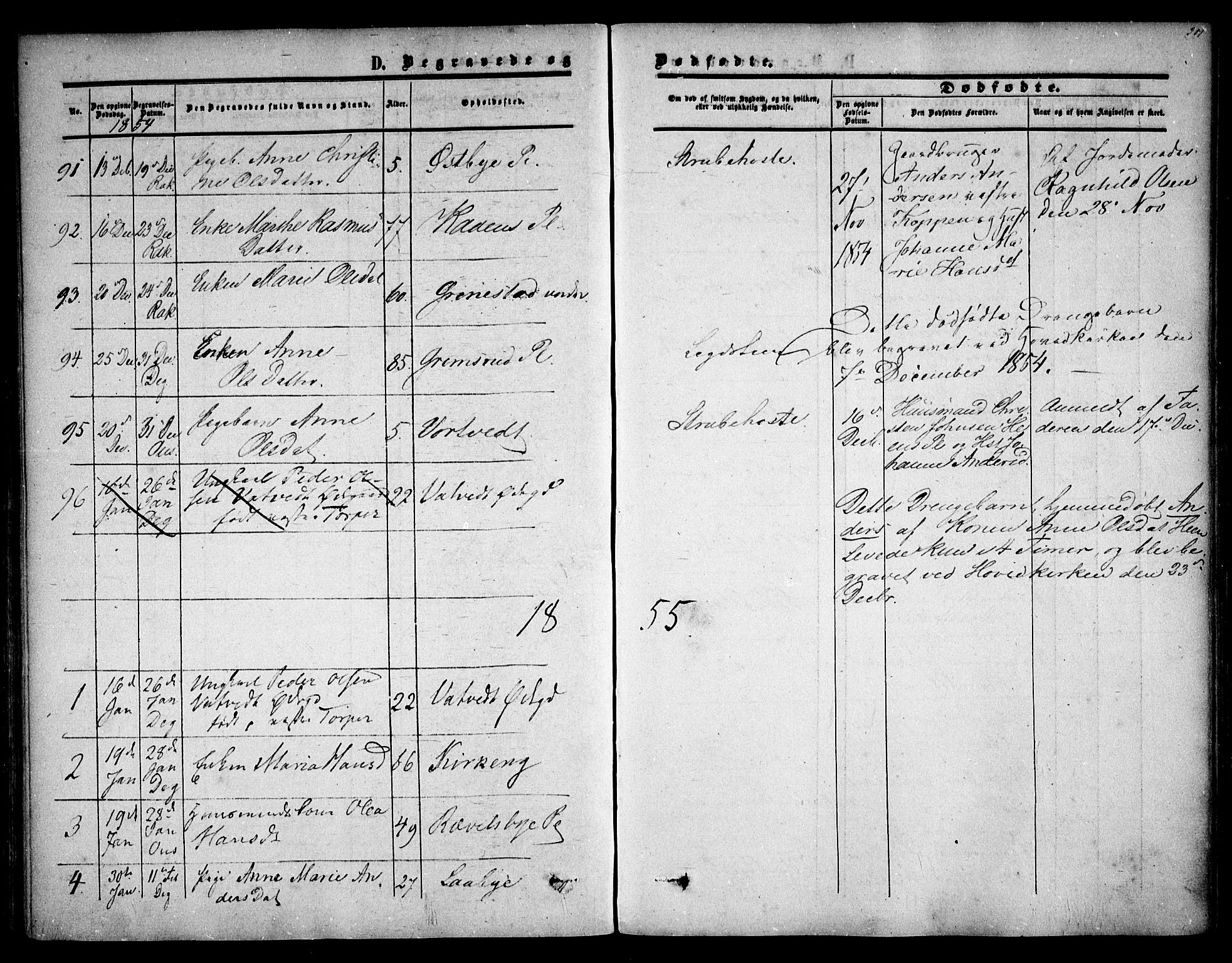 Rakkestad prestekontor Kirkebøker, AV/SAO-A-2008/F/Fa/L0009: Parish register (official) no. I 9, 1850-1856, p. 301