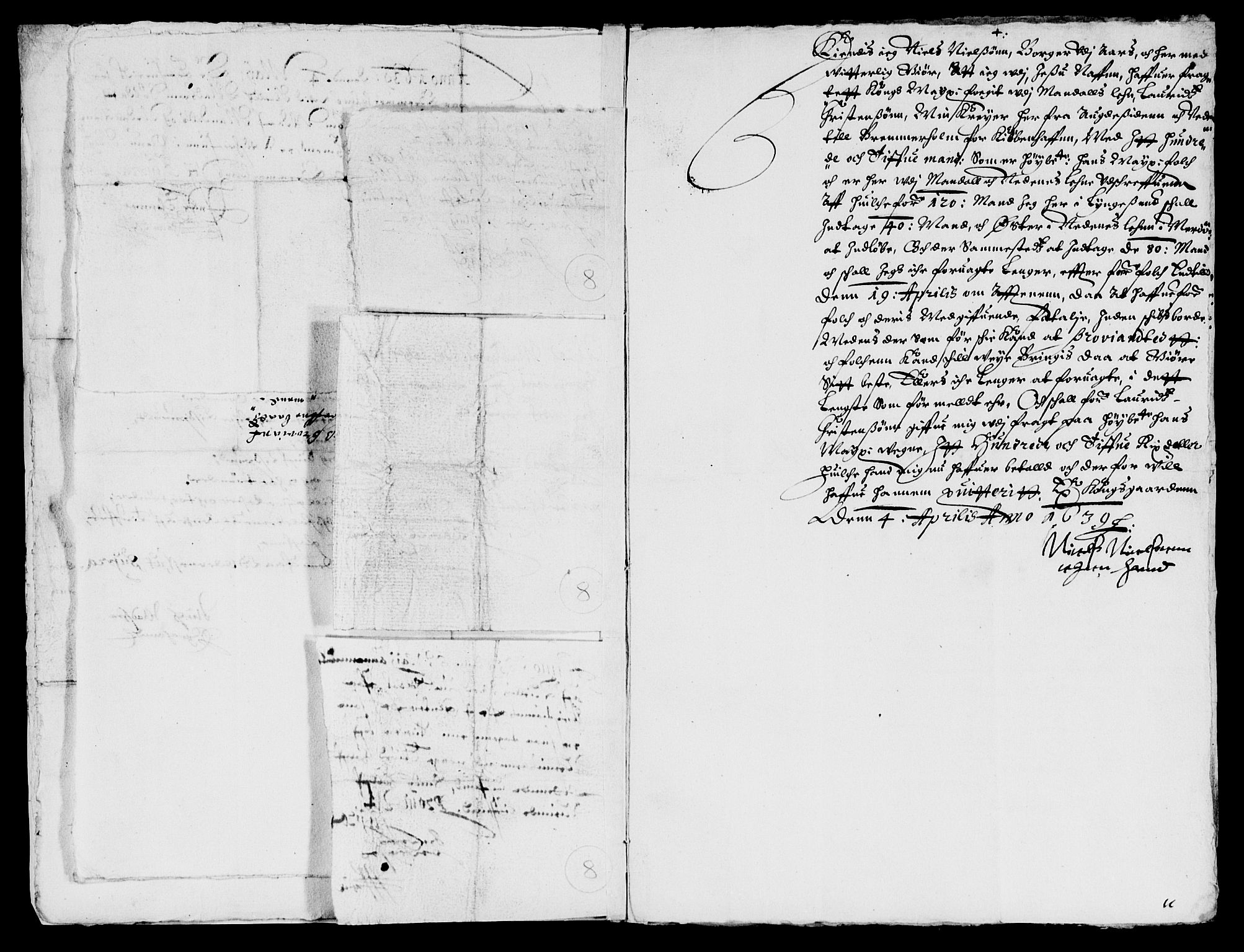 Rentekammeret inntil 1814, Reviderte regnskaper, Lensregnskaper, AV/RA-EA-5023/R/Rb/Rbq/L0027: Nedenes len. Mandals len. Råbyggelag., 1637-1639
