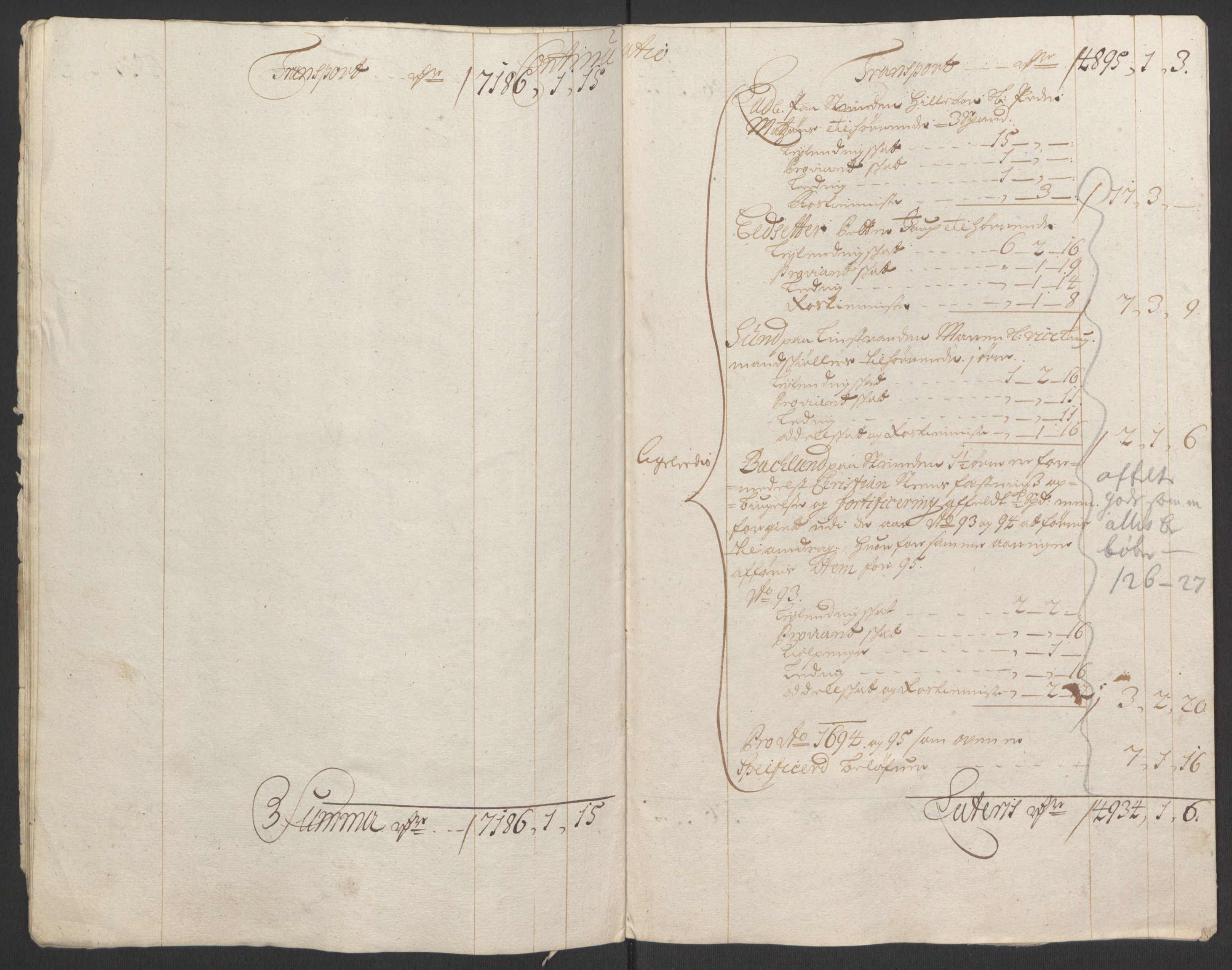 Rentekammeret inntil 1814, Reviderte regnskaper, Fogderegnskap, RA/EA-4092/R61/L4105: Fogderegnskap Strinda og Selbu, 1695, p. 12