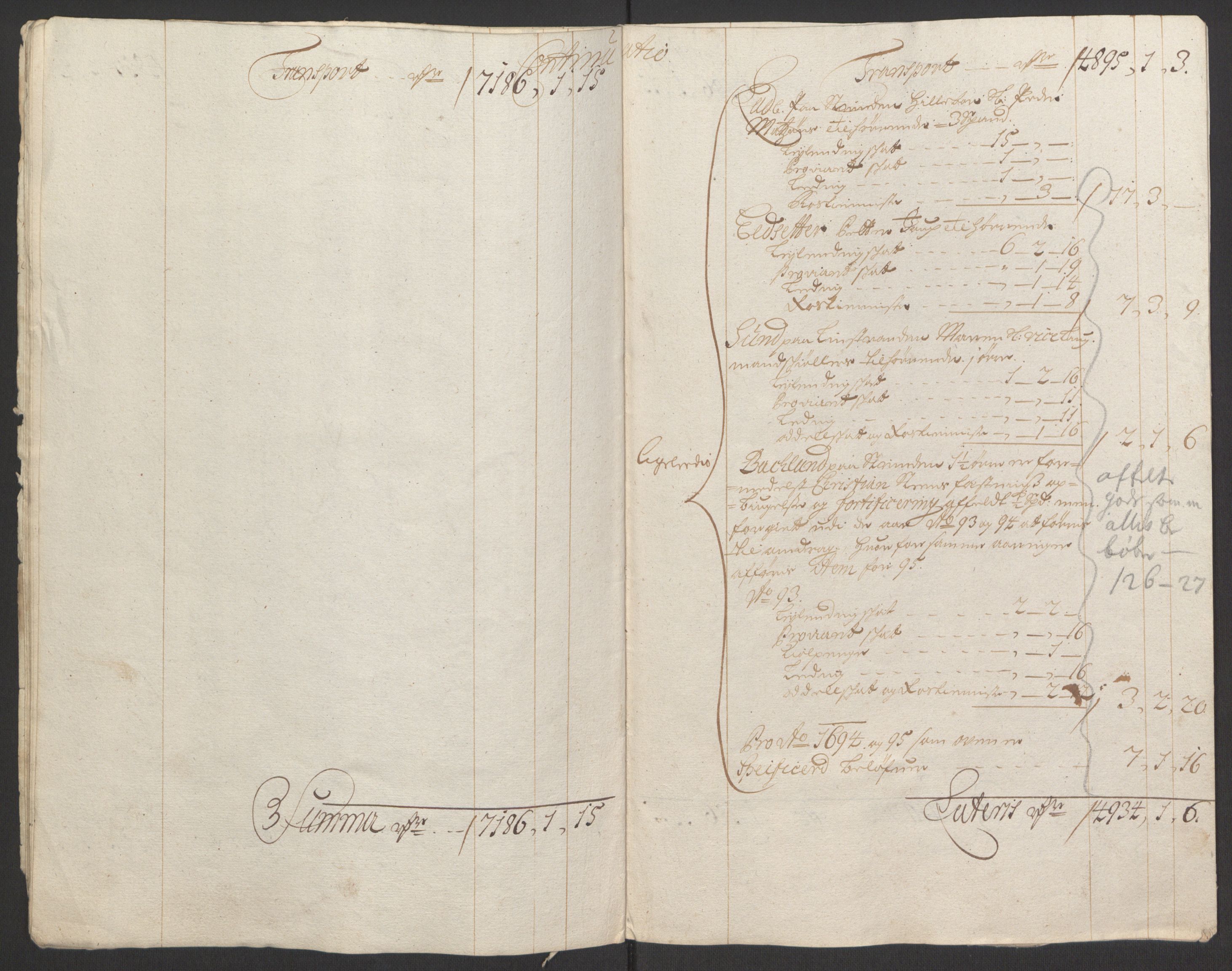 Rentekammeret inntil 1814, Reviderte regnskaper, Fogderegnskap, AV/RA-EA-4092/R61/L4105: Fogderegnskap Strinda og Selbu, 1695, p. 12