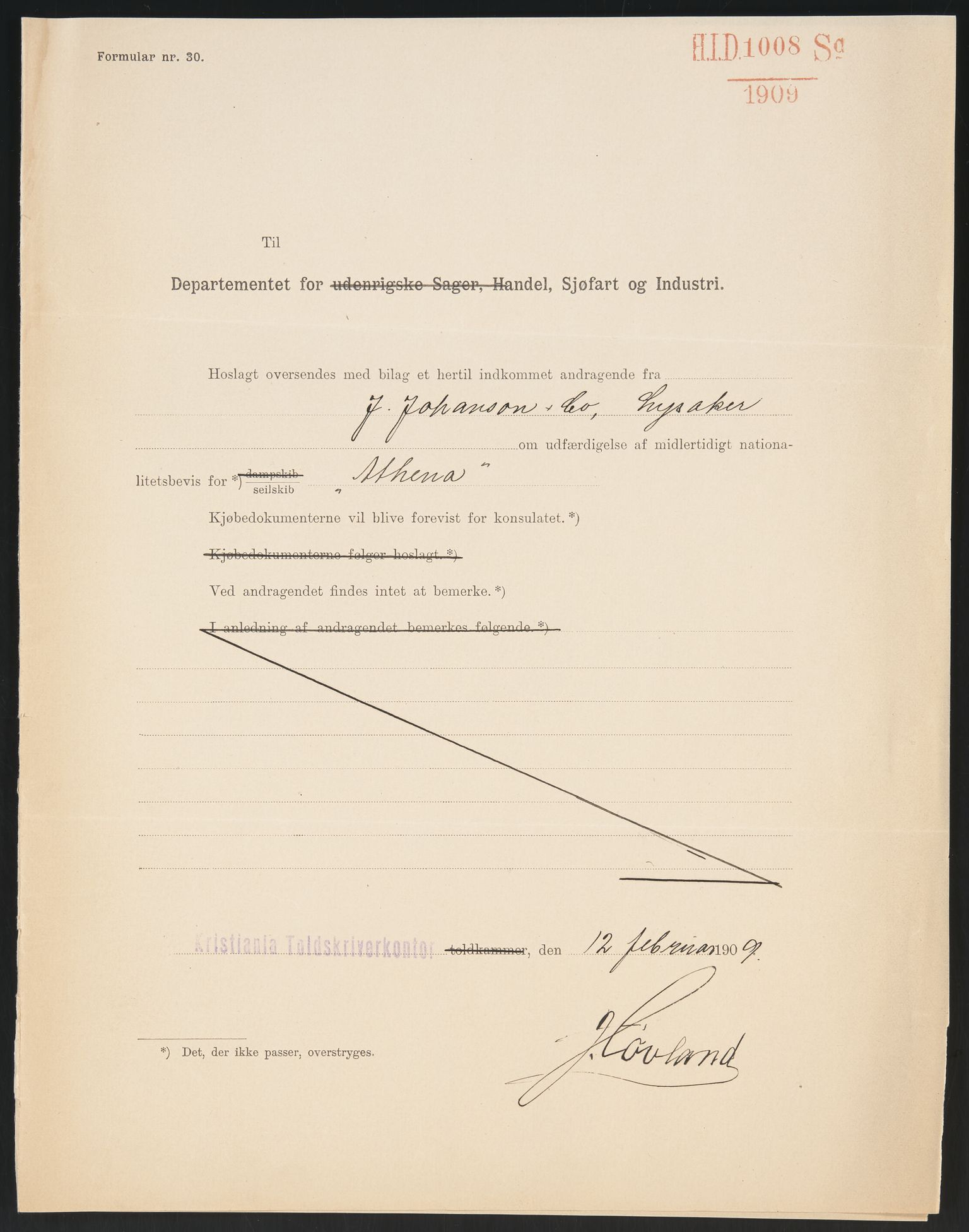 Sjøfartsdirektoratet med forløpere, skipsmapper slettede skip, AV/RA-S-4998/F/Fa/L0074: --, 1862-1922, p. 83