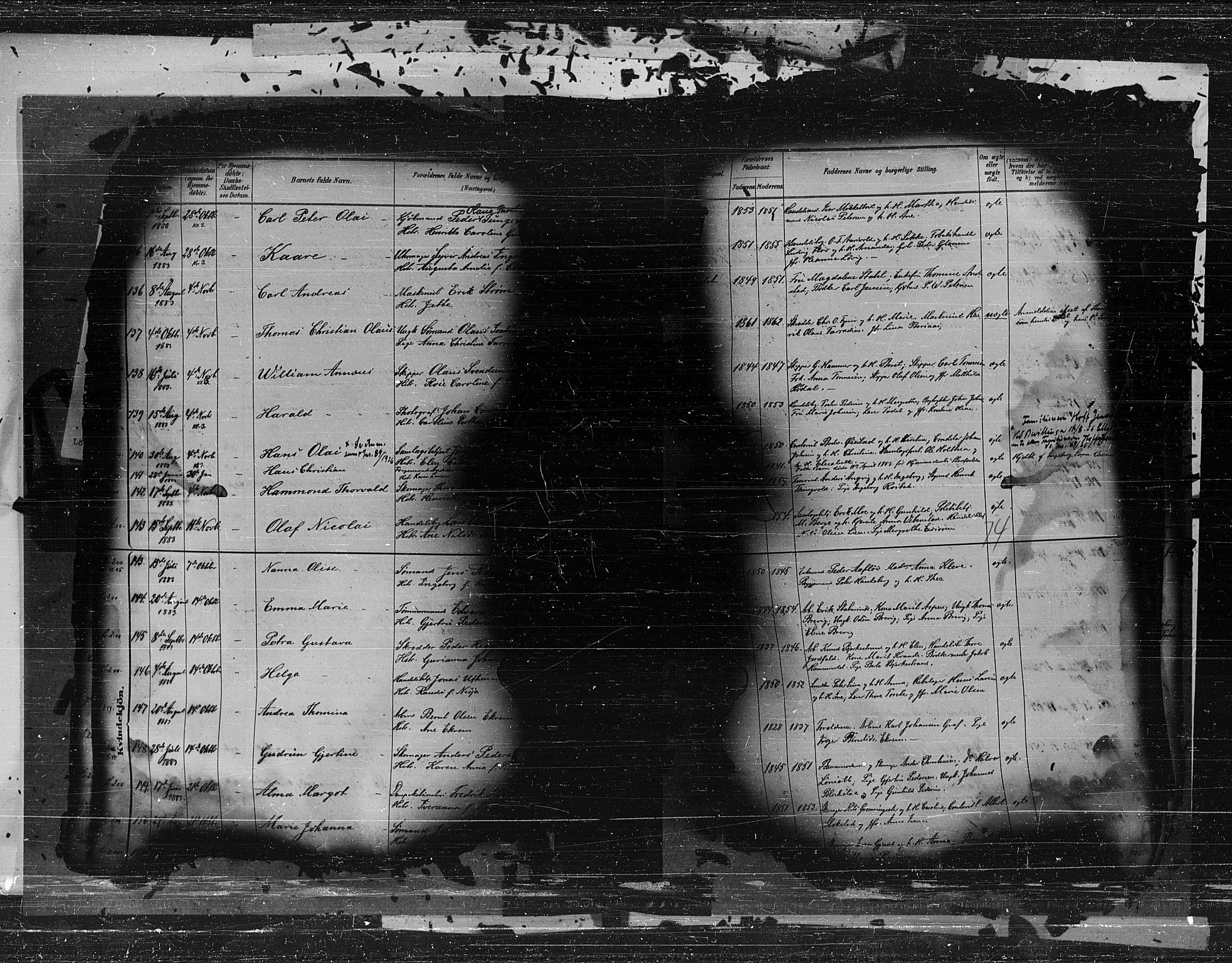 Ministerialprotokoller, klokkerbøker og fødselsregistre - Møre og Romsdal, AV/SAT-A-1454/572/L0850: Parish register (official) no. 572A13, 1880-1888, p. 74