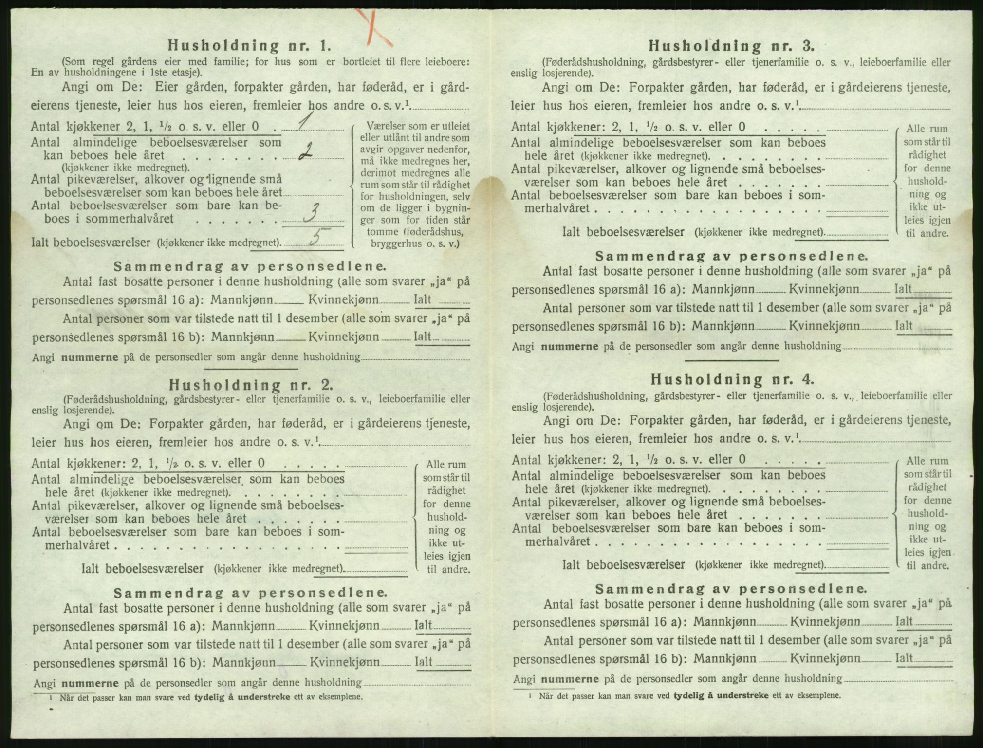 SAK, 1920 census for Hisøy, 1920, p. 43