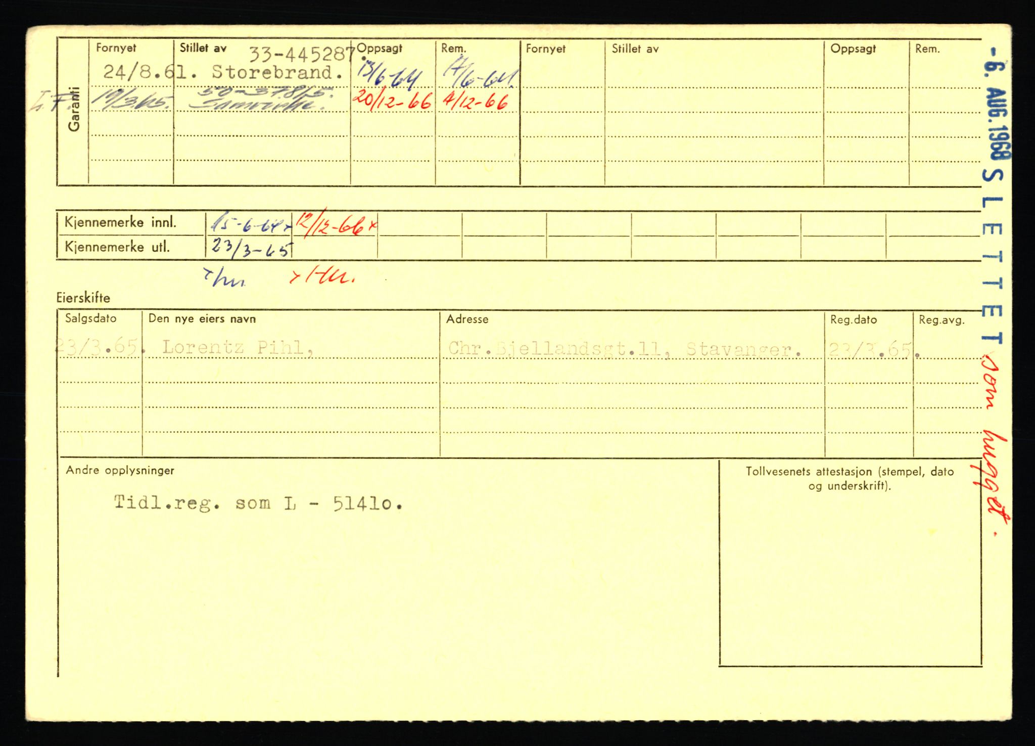 Stavanger trafikkstasjon, AV/SAST-A-101942/0/F/L0071: L-80500 - L-82199, 1930-1971, p. 1080