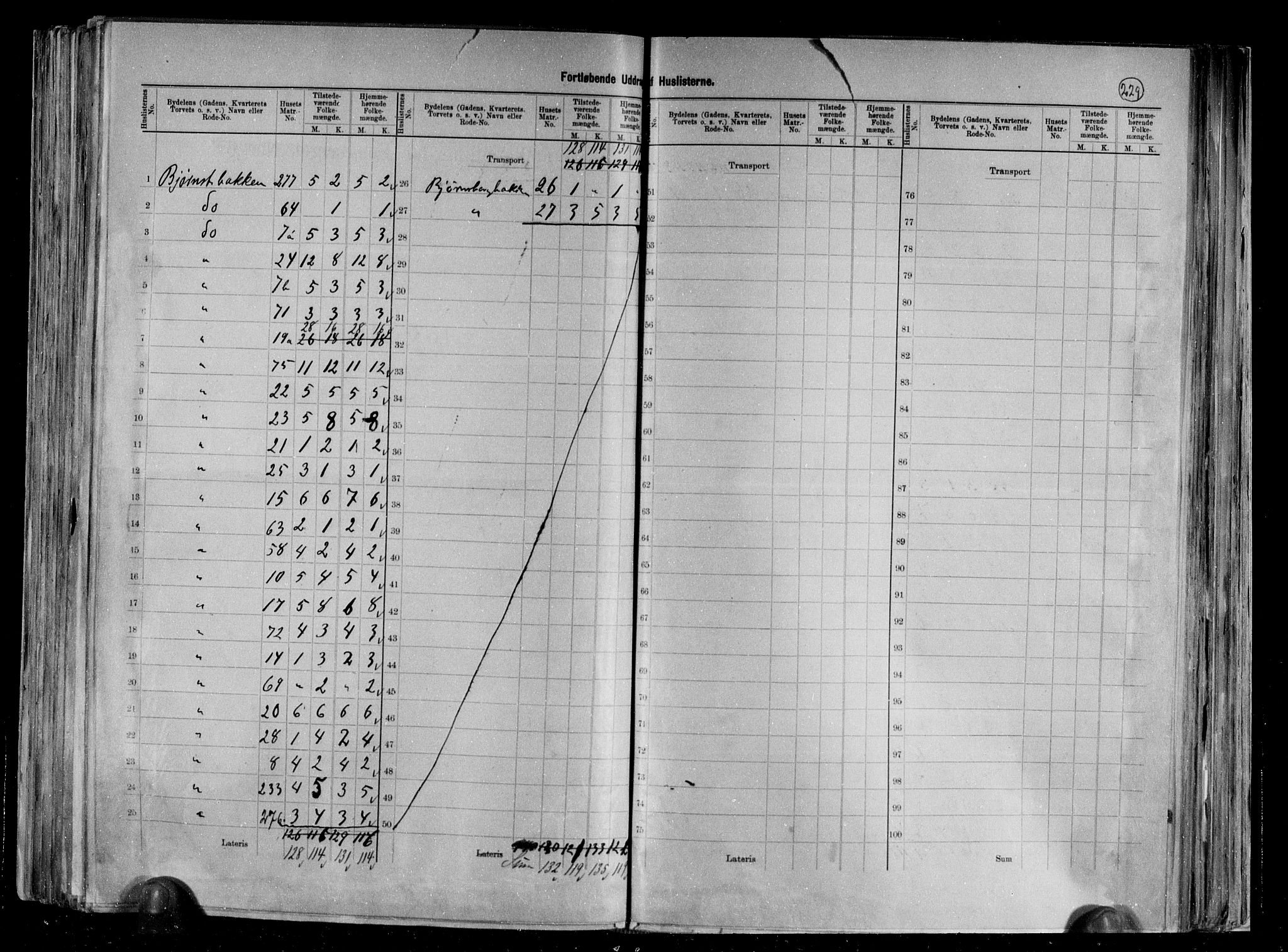 RA, 1891 census for 0801 Kragerø, 1891, p. 14