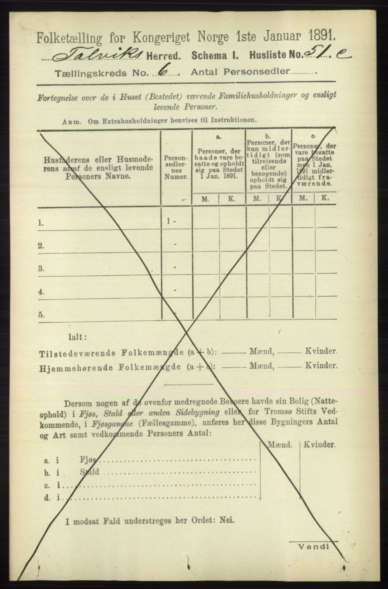 RA, 1891 census for 2013 Talvik, 1891, p. 1602