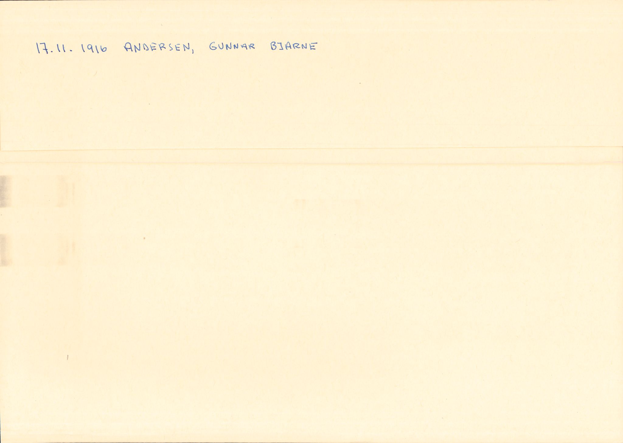 Forsvaret, Rygge hovedflystasjon, AV/RA-RAFA-2298/P/Pd/L0039: Andersen, Gunnar Bjarne - Coward, Christian - f. 1916, 1916, p. 2