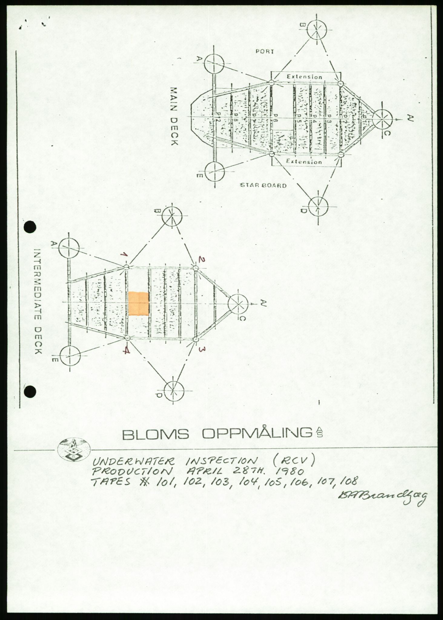 Pa 1503 - Stavanger Drilling AS, AV/SAST-A-101906/Da/L0013: Alexander L. Kielland - Saks- og korrespondansearkiv, 1980, p. 251