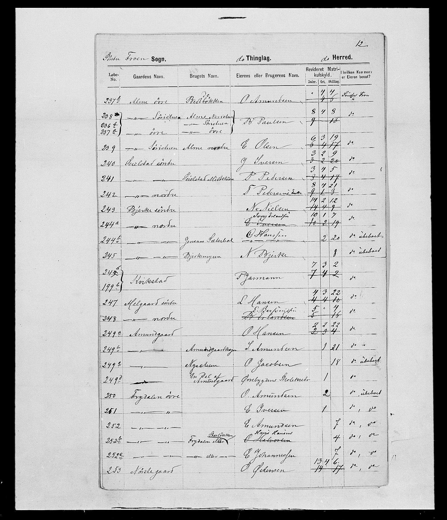 SAH, 1875 census for 0519P Sør-Fron, 1875, p. 58