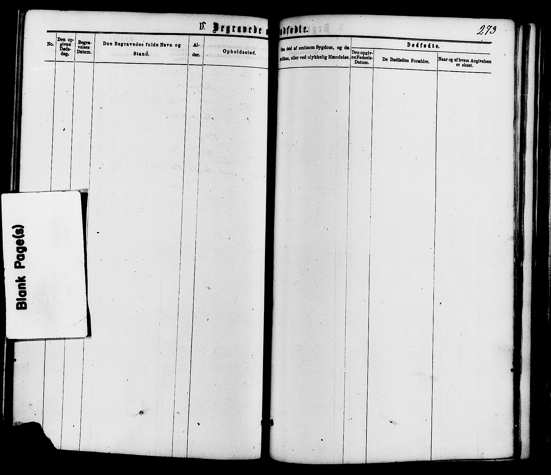 Nordre Land prestekontor, AV/SAH-PREST-124/H/Ha/Haa/L0002: Parish register (official) no. 2, 1872-1881, p. 273