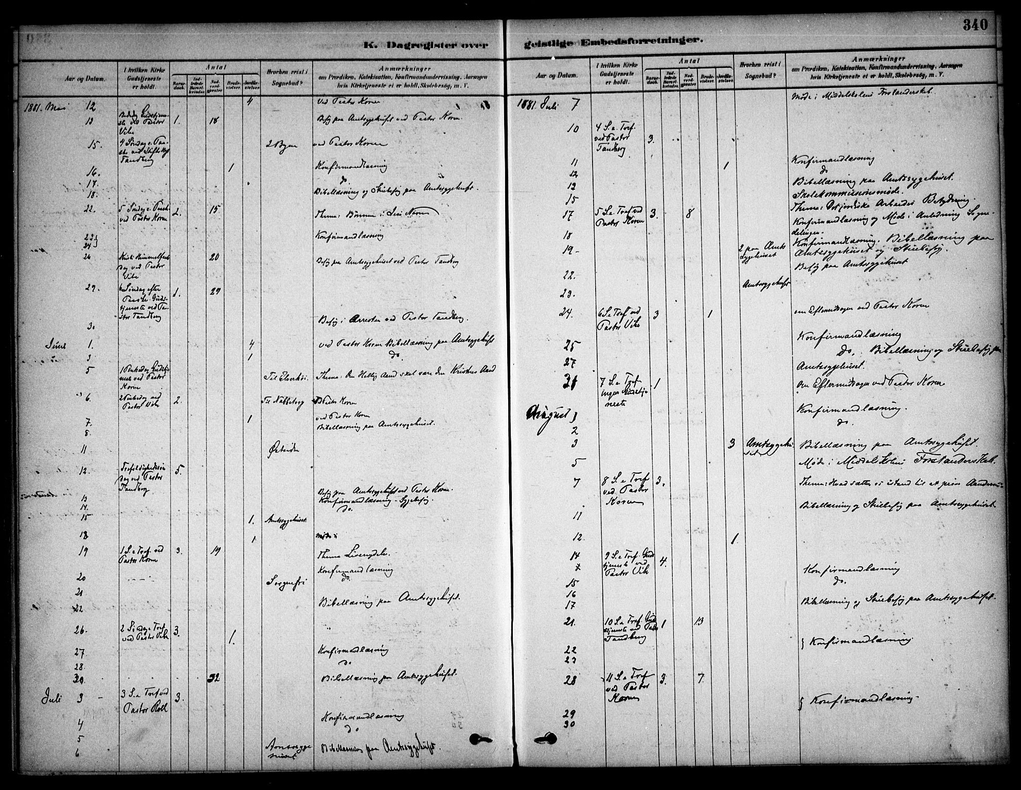 Østre Fredrikstad prestekontor Kirkebøker, AV/SAO-A-10907/F/Fa/L0001: Parish register (official) no. 1, 1878-1982, p. 340