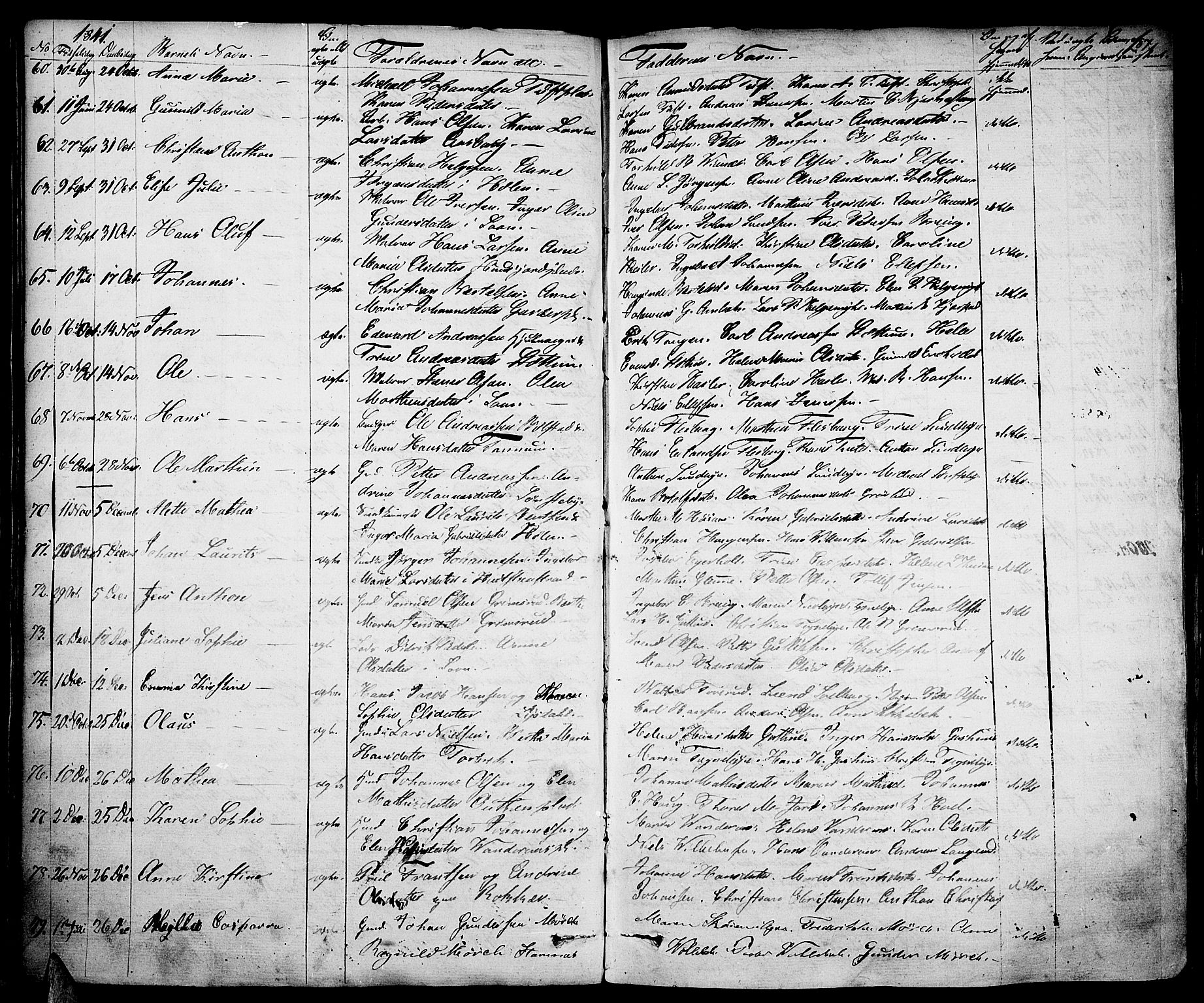 Vestby prestekontor Kirkebøker, AV/SAO-A-10893/F/Fa/L0006: Parish register (official) no. I 6, 1827-1849, p. 87