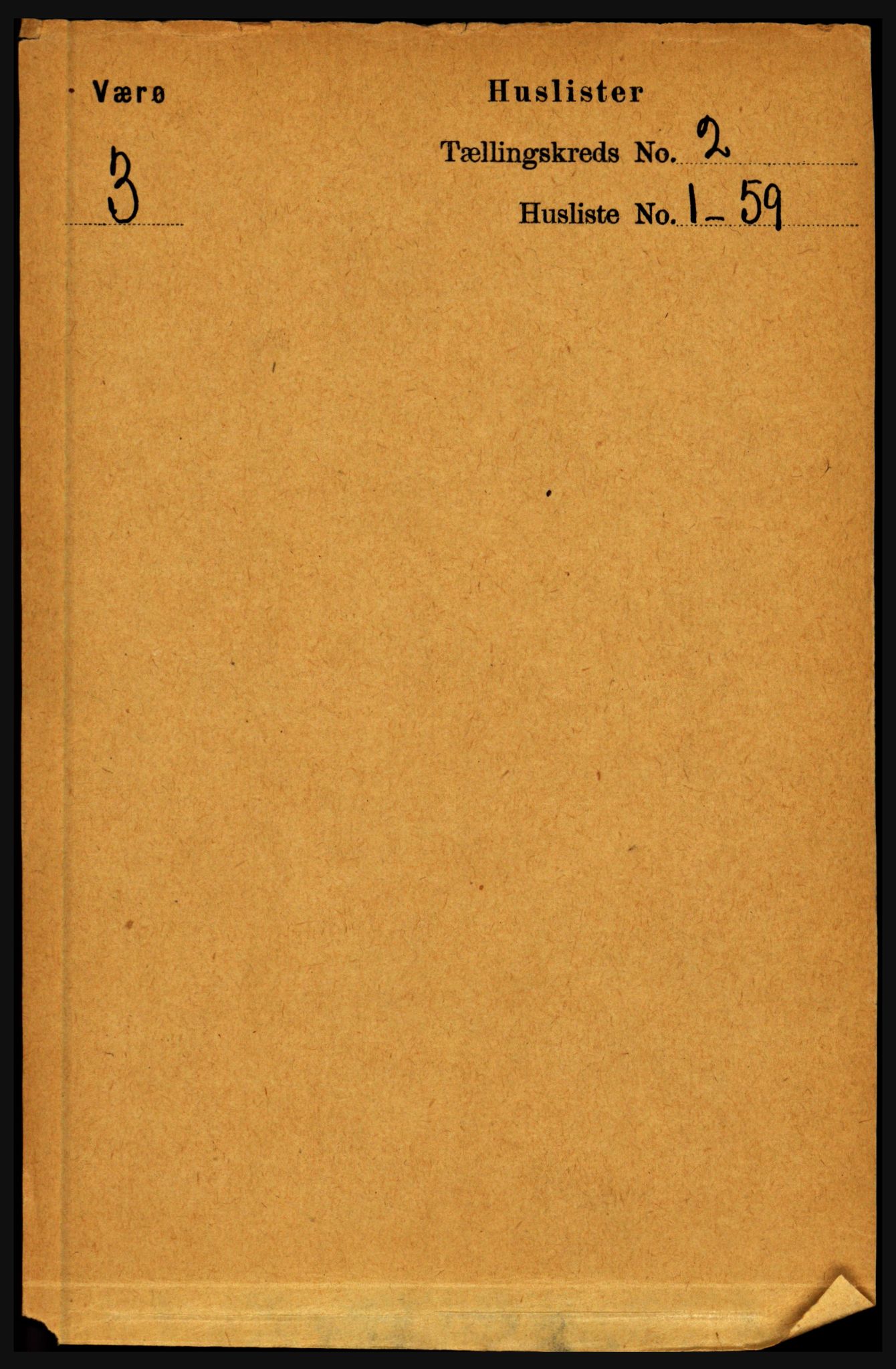 RA, 1891 census for 1857 Værøy, 1891, p. 259