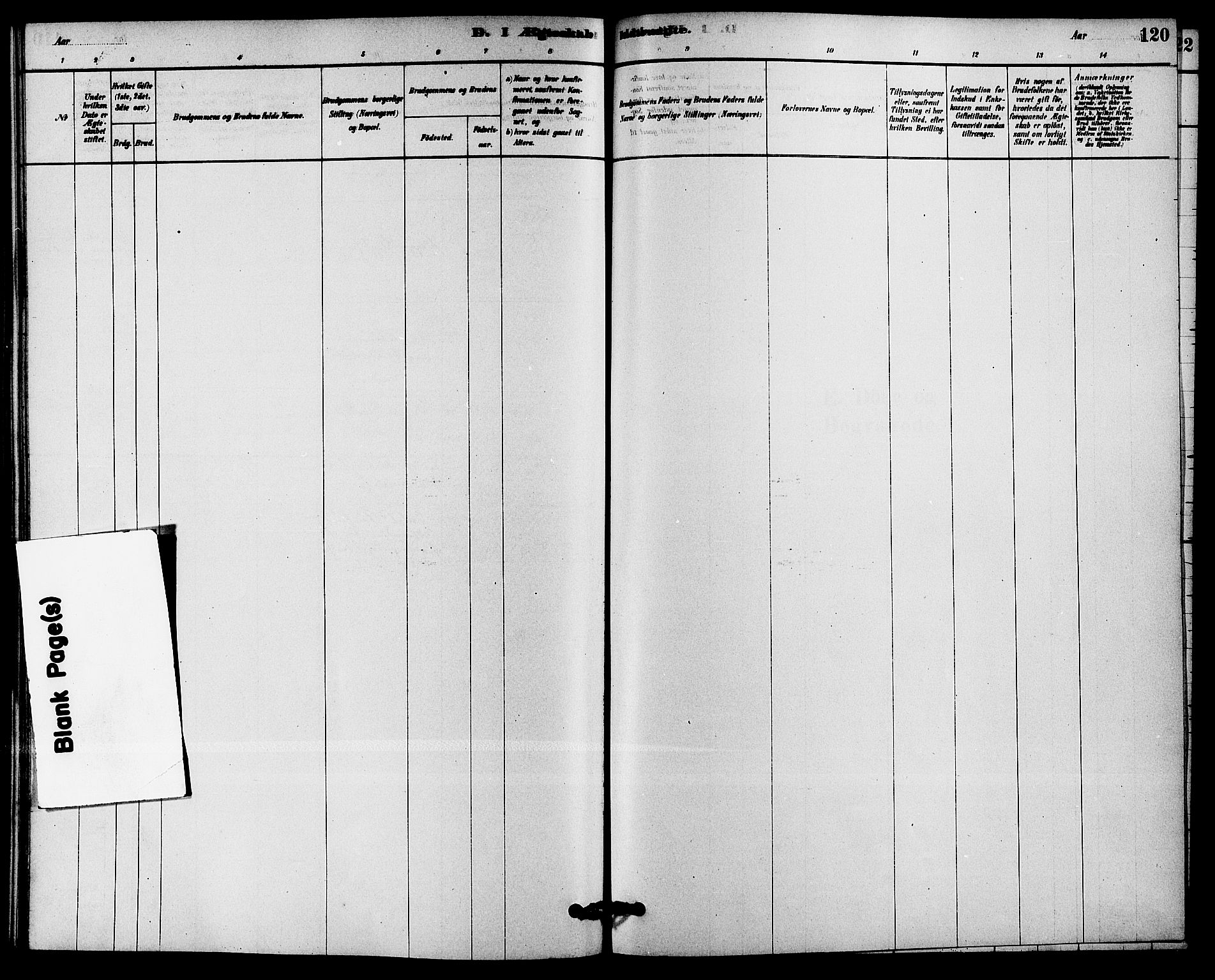 Solum kirkebøker, AV/SAKO-A-306/F/Fb/L0001: Parish register (official) no. II 1, 1877-1892, p. 120