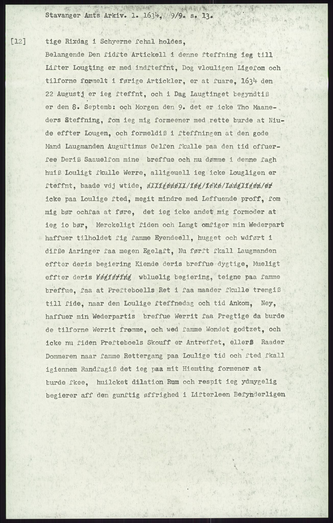 Samlinger til kildeutgivelse, Diplomavskriftsamlingen, AV/RA-EA-4053/H/Ha, p. 3078