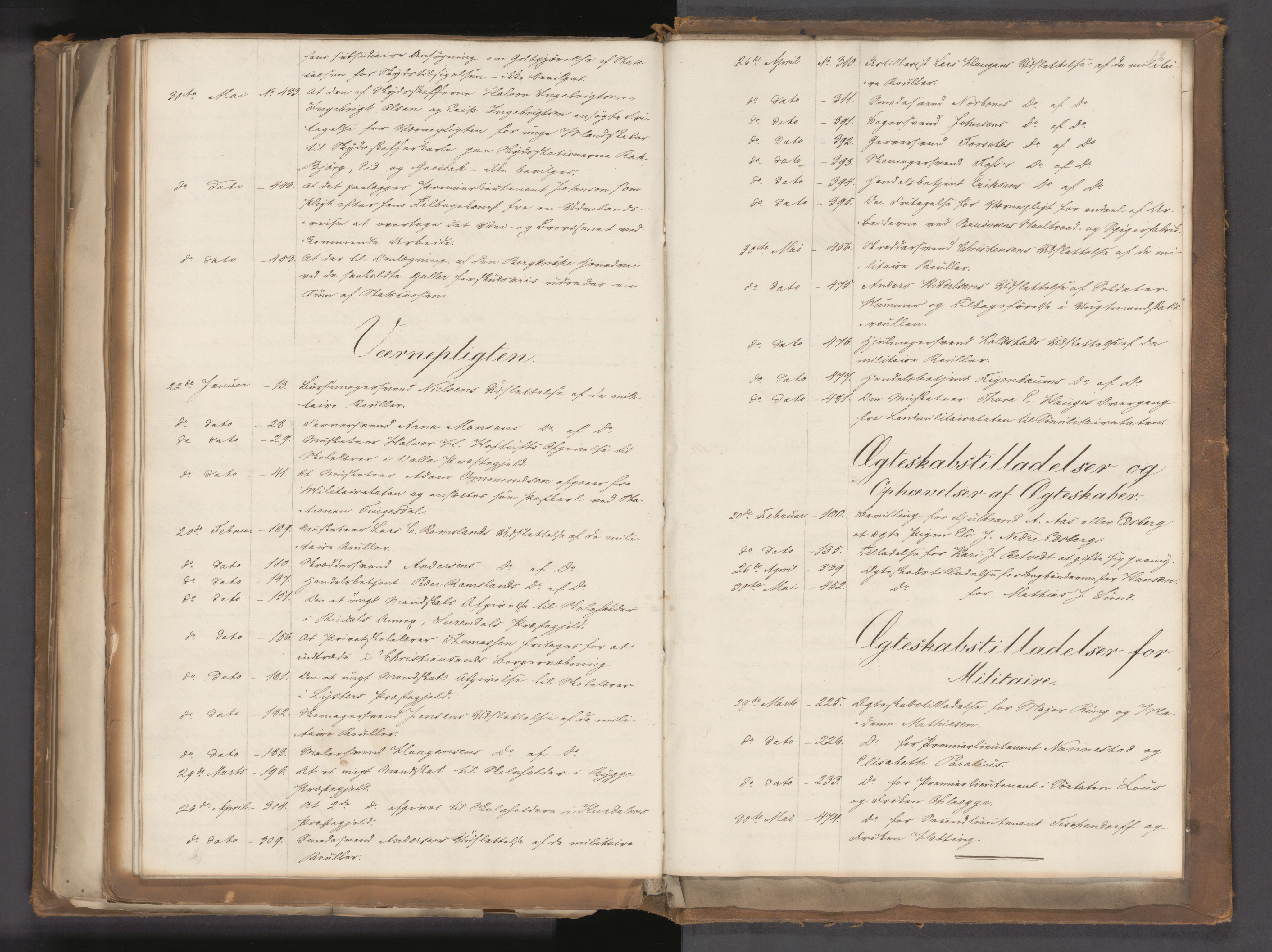 Statsrådssekretariatet, AV/RA-S-1001/A/Ab/L0046: Kgl. res. nr. 1-540, 1. halvår, 1838