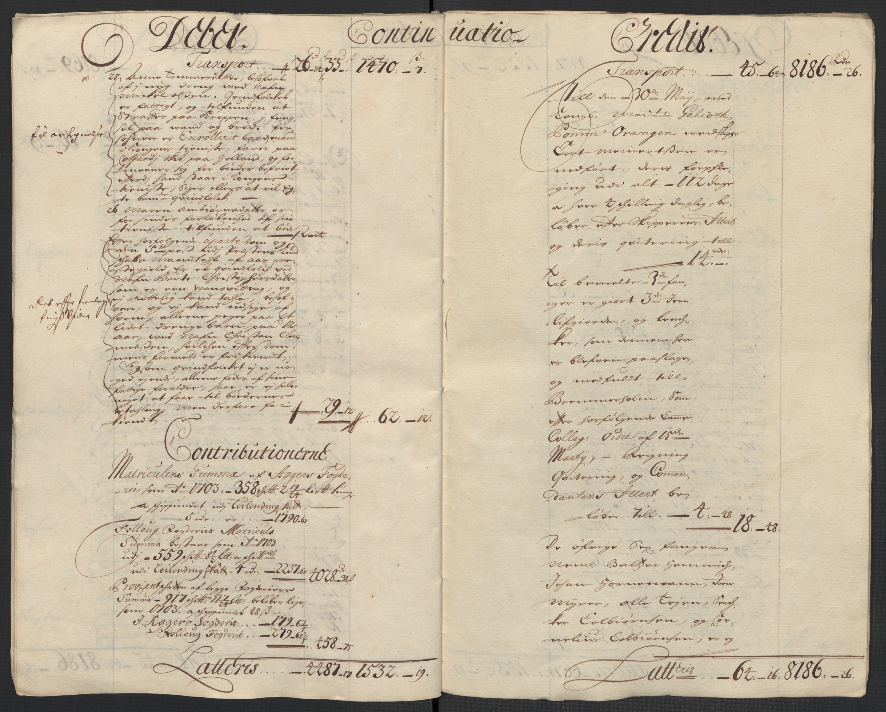 Rentekammeret inntil 1814, Reviderte regnskaper, Fogderegnskap, AV/RA-EA-4092/R10/L0445: Fogderegnskap Aker og Follo, 1703-1704, p. 309