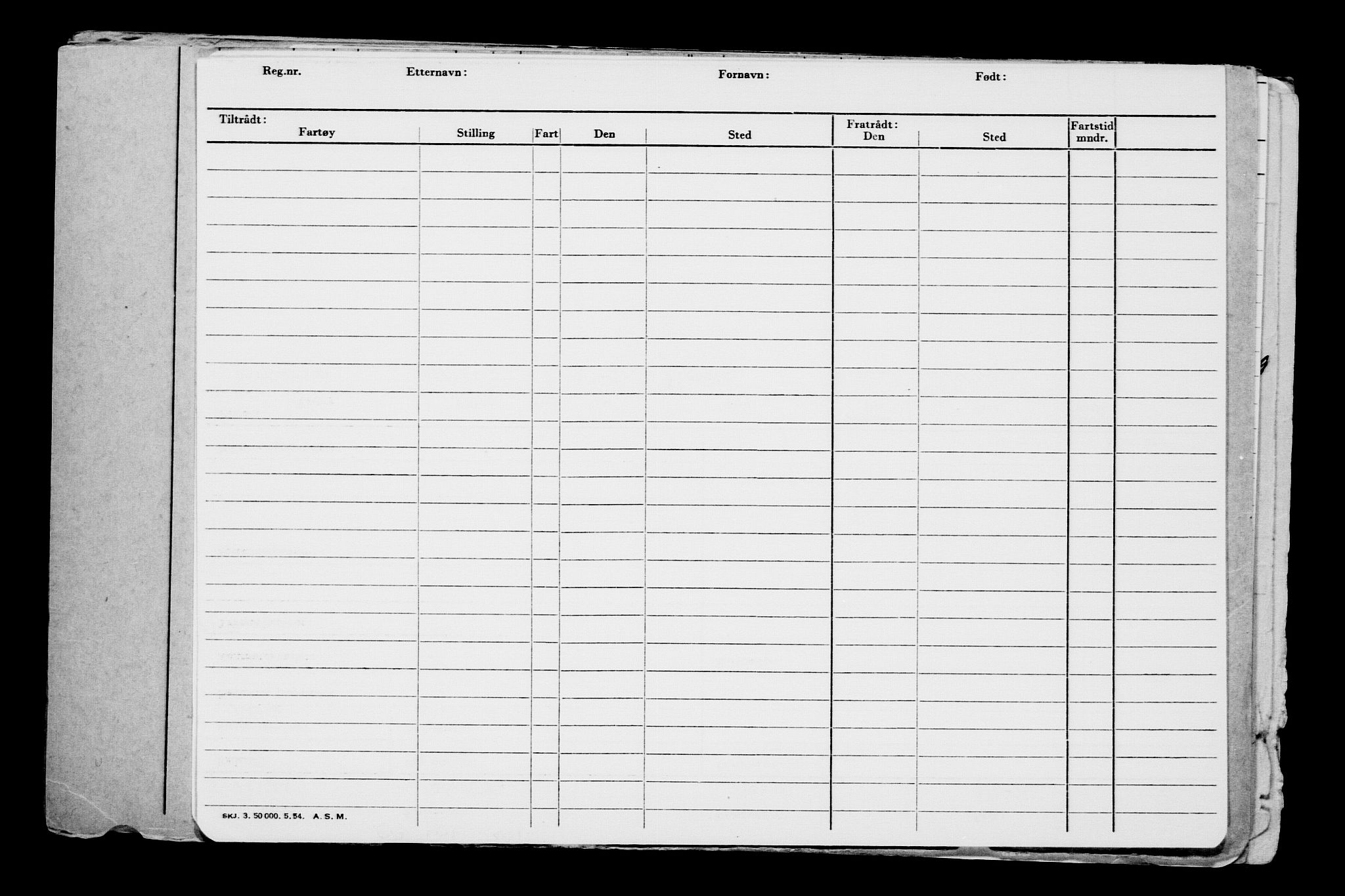 Direktoratet for sjømenn, AV/RA-S-3545/G/Gb/L0063: Hovedkort, 1906, p. 30