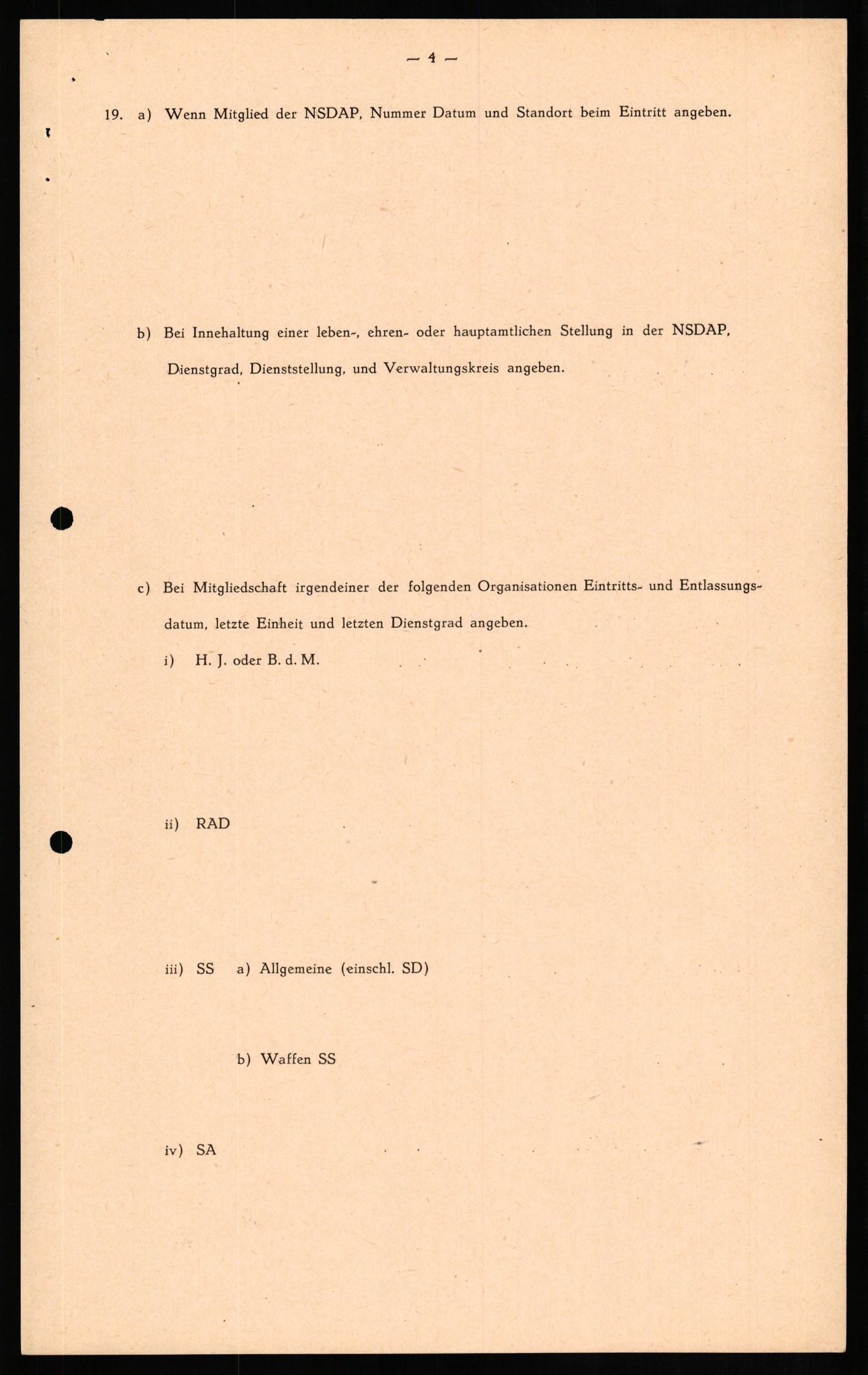 Forsvaret, Forsvarets overkommando II, AV/RA-RAFA-3915/D/Db/L0020: CI Questionaires. Tyske okkupasjonsstyrker i Norge. Tyskere., 1945-1946, p. 410