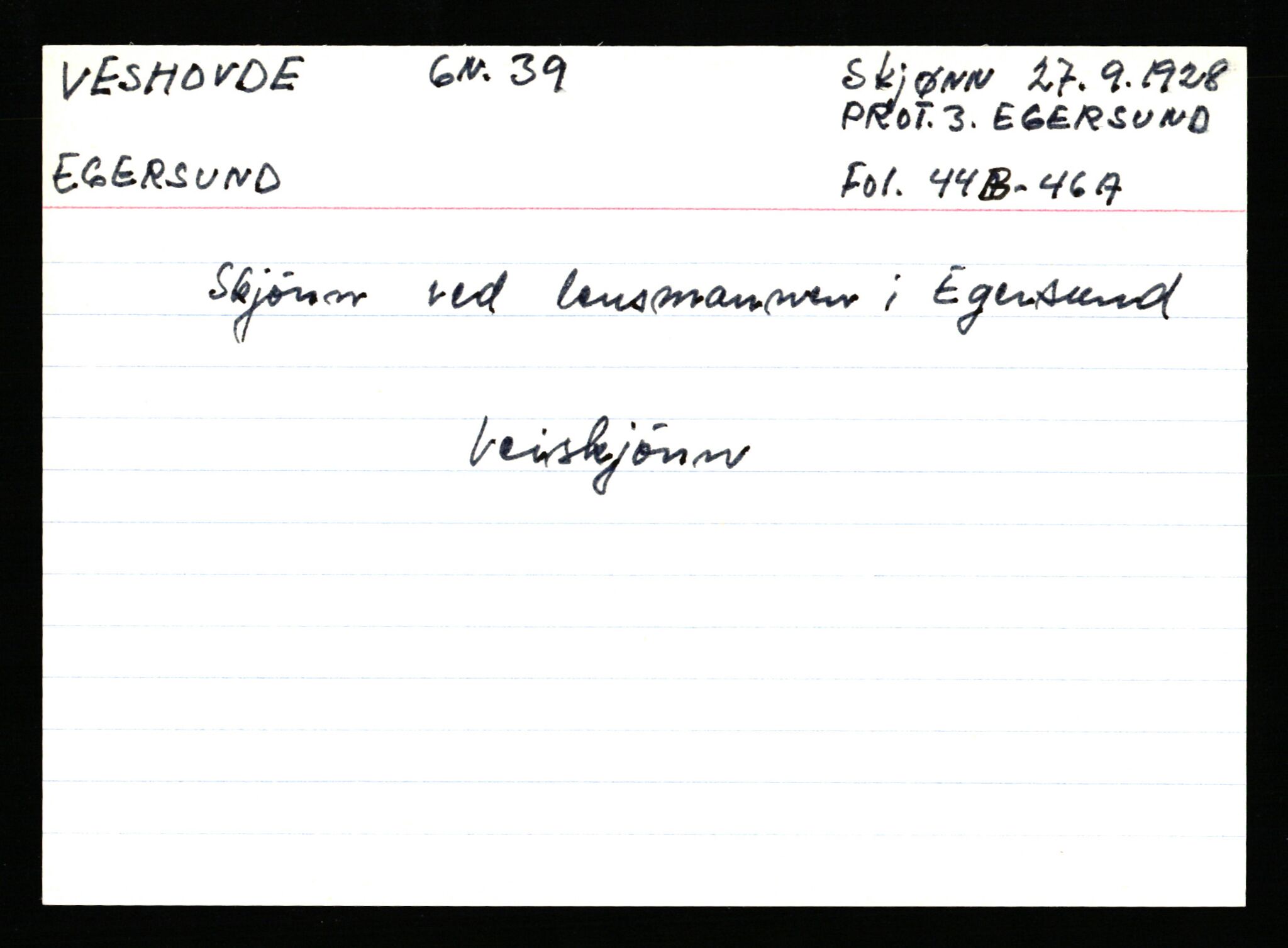Statsarkivet i Stavanger, AV/SAST-A-101971/03/Y/Ym/L0066: Åstedskort sortert etter gårdsnavn: Veshovde - Vik, 1600-1950, p. 12