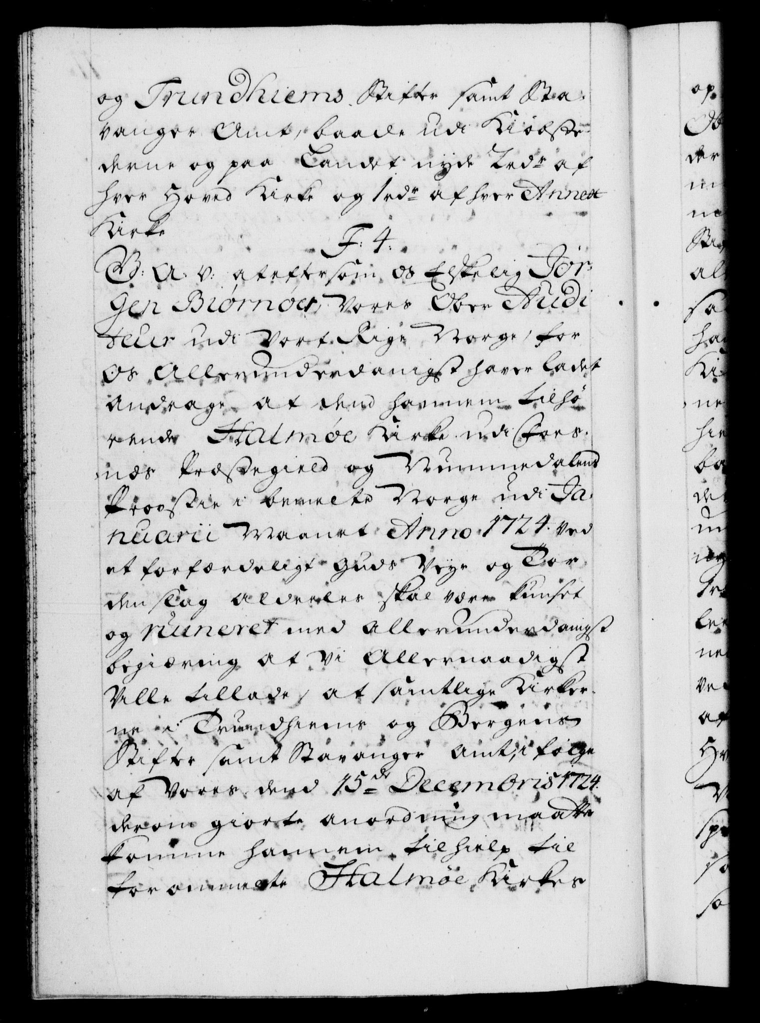 Danske Kanselli 1572-1799, AV/RA-EA-3023/F/Fc/Fca/Fcaa/L0025: Norske registre, 1726-1728, p. 11b