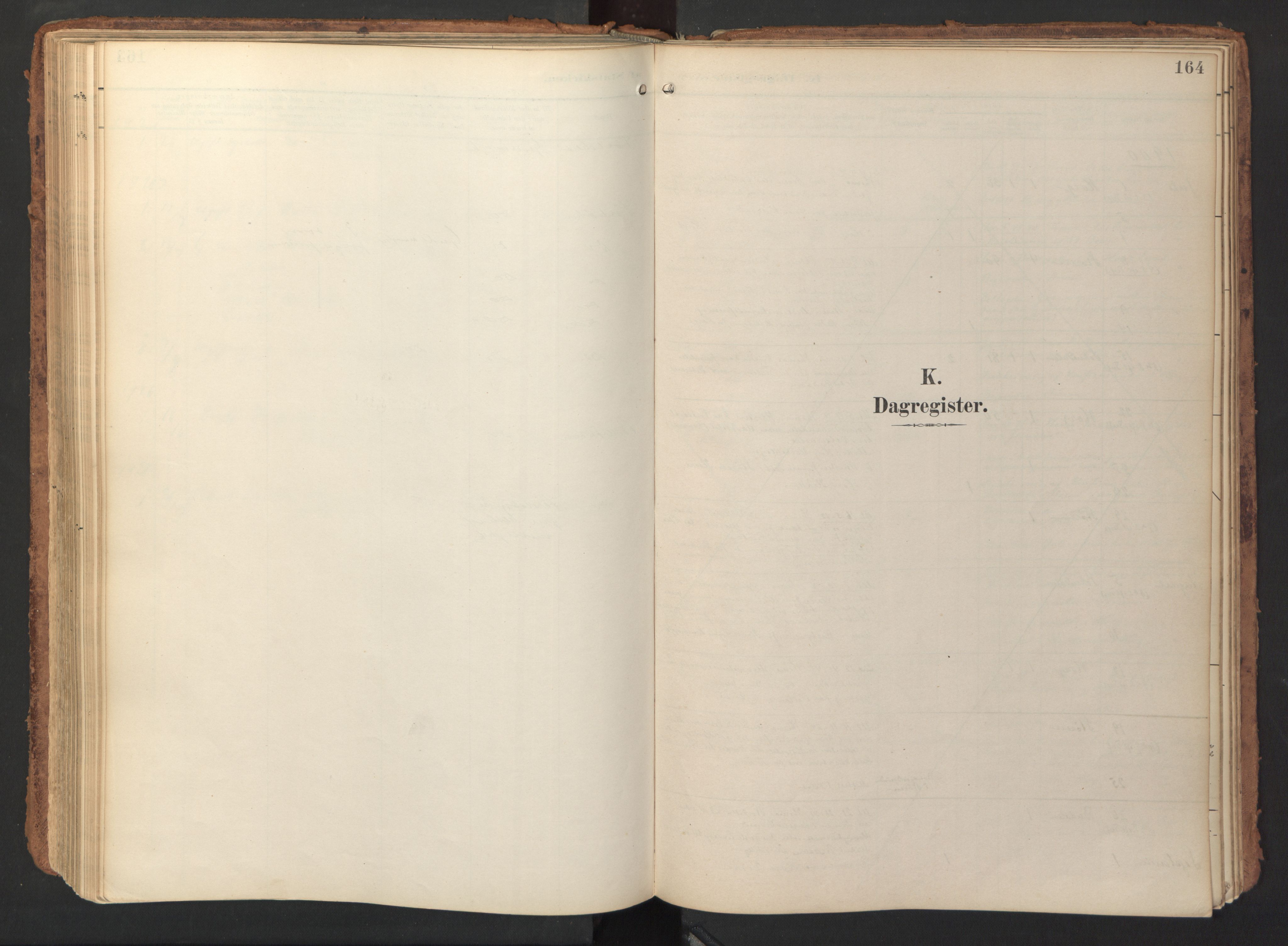 Ministerialprotokoller, klokkerbøker og fødselsregistre - Sør-Trøndelag, SAT/A-1456/690/L1050: Parish register (official) no. 690A01, 1889-1929, p. 164