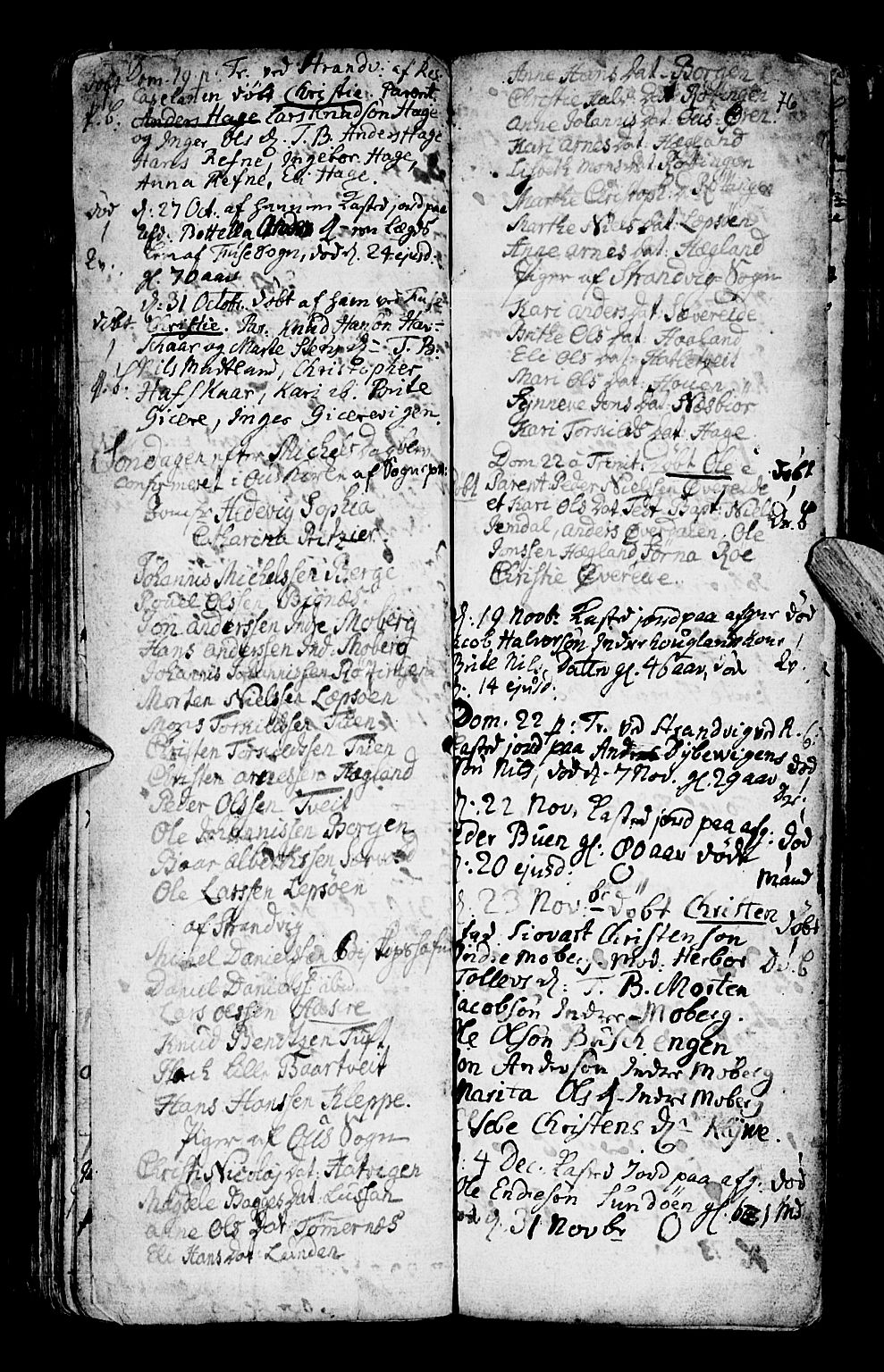 Os sokneprestembete, AV/SAB-A-99929: Parish register (official) no. A 9, 1766-1779, p. 76