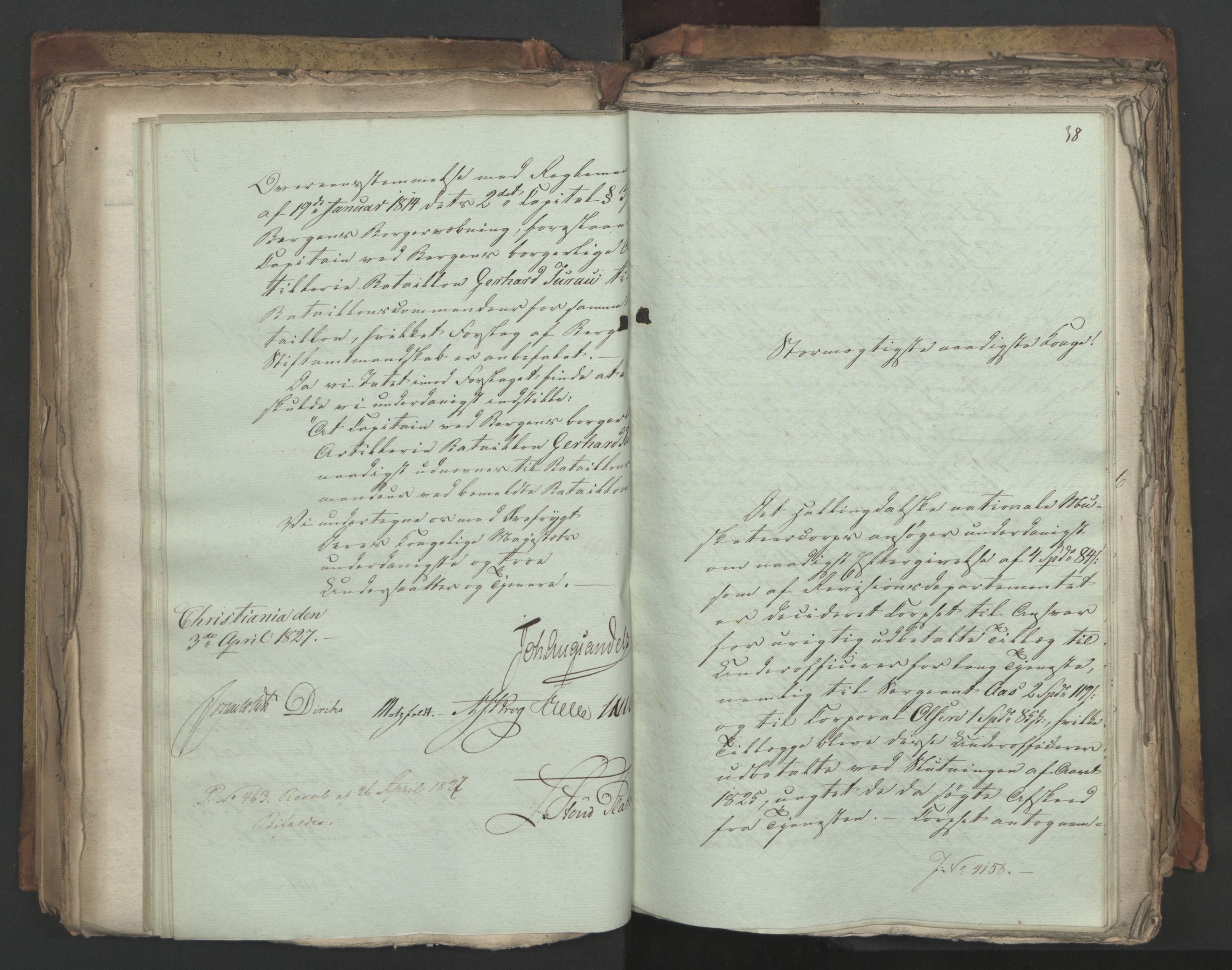 Statsrådsavdelingen i Stockholm, AV/RA-S-1003/D/Da/L0050: Regjeringsinnstillinger nr. 4087-4309, 1826, p. 237
