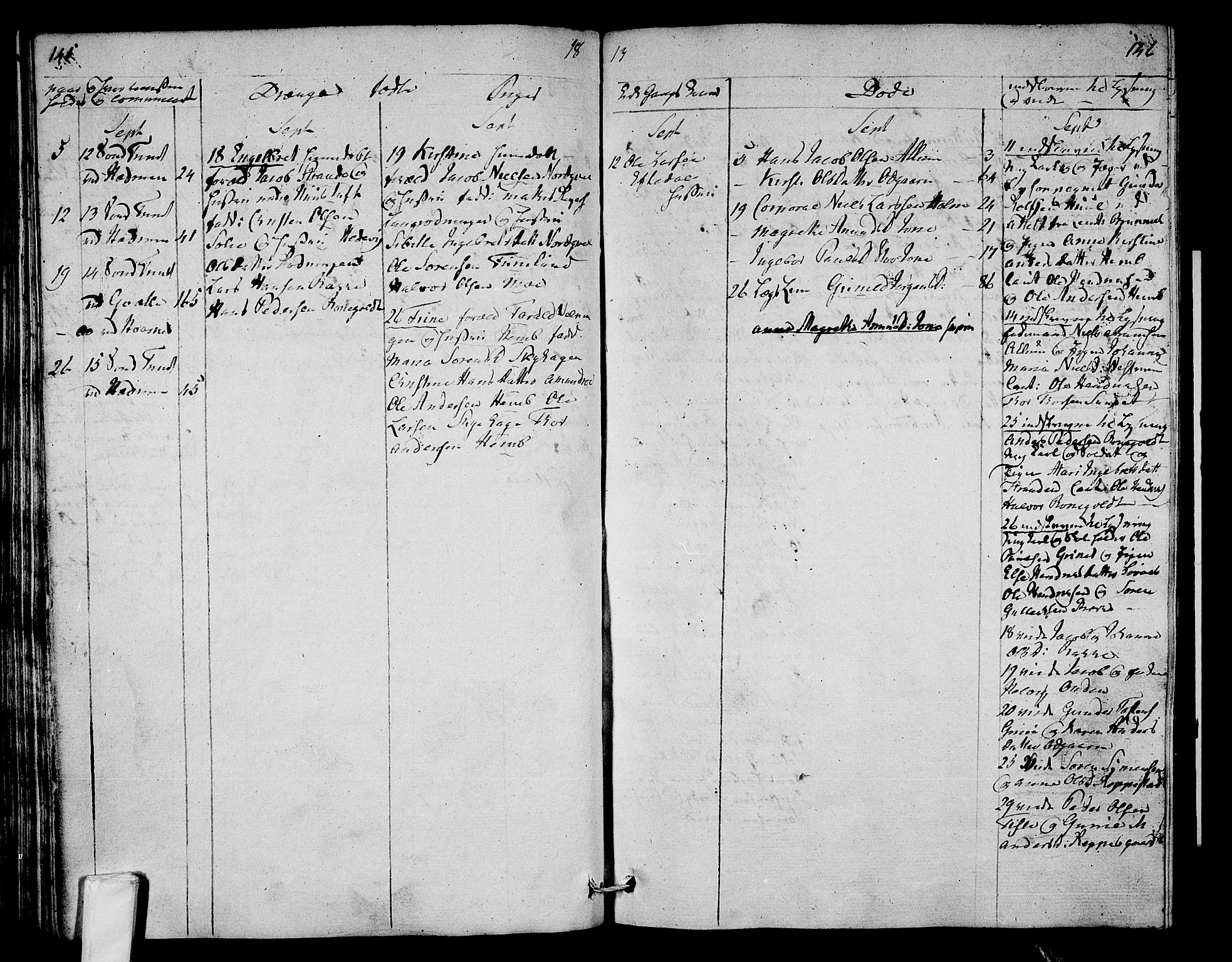 Hedrum kirkebøker, AV/SAKO-A-344/F/Fa/L0003: Parish register (official) no. I 3, 1807-1816, p. 145-146