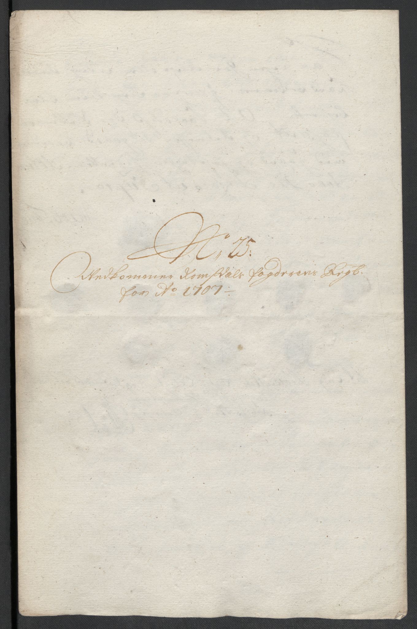 Rentekammeret inntil 1814, Reviderte regnskaper, Fogderegnskap, AV/RA-EA-4092/R55/L3658: Fogderegnskap Romsdal, 1707-1708, p. 170