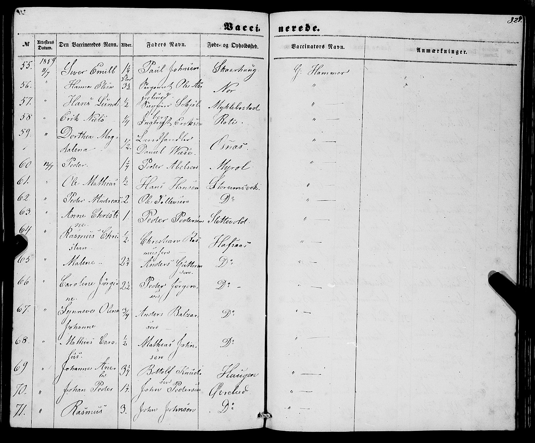 Eid sokneprestembete, AV/SAB-A-82301/H/Haa/Haaa/L0008: Parish register (official) no. A 8, 1858-1860, p. 321