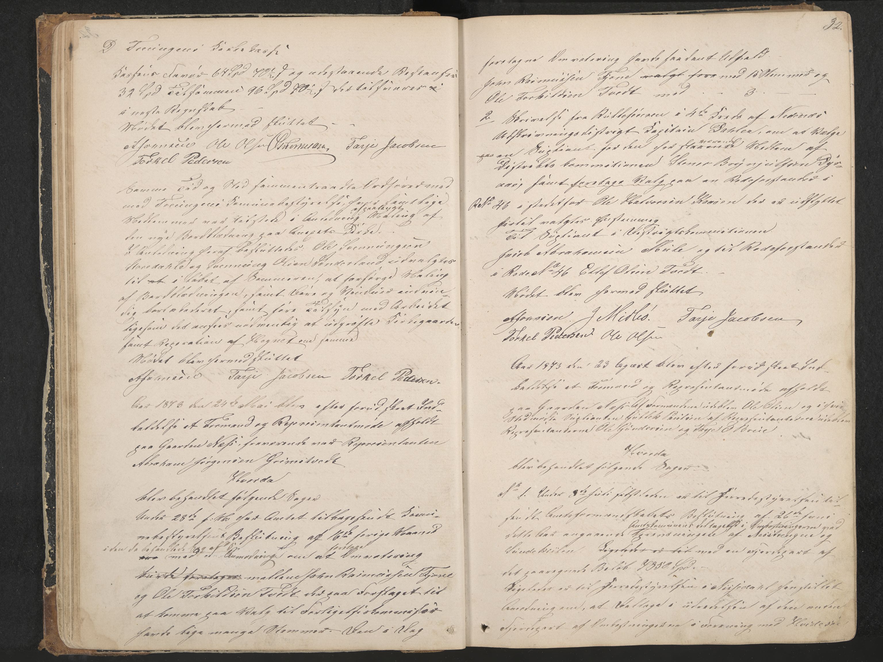 Nissedal formannskap og sentraladministrasjon, IKAK/0830021-1/A/L0002: Møtebok, 1870-1892, p. 32