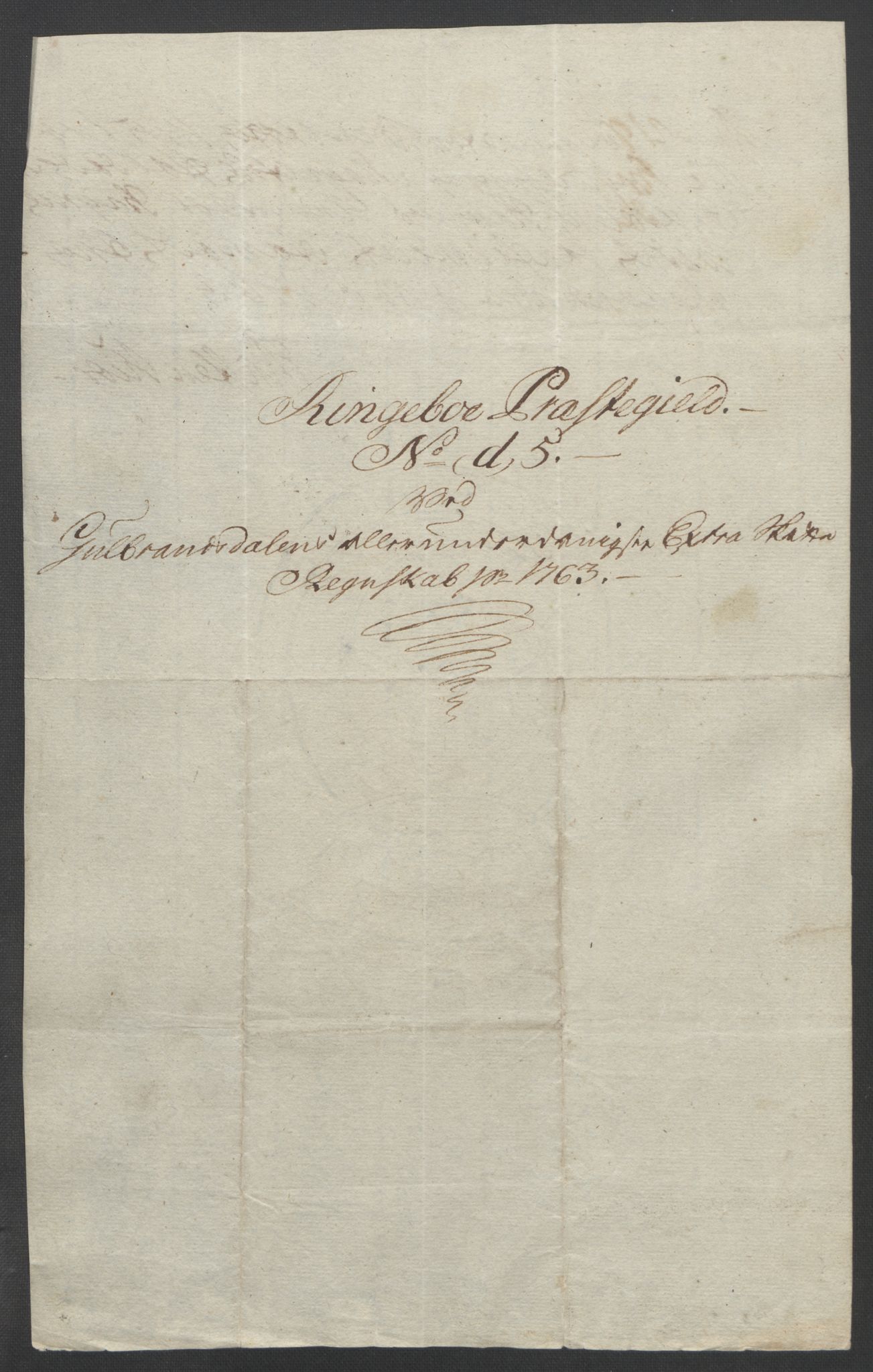Rentekammeret inntil 1814, Reviderte regnskaper, Fogderegnskap, RA/EA-4092/R17/L1266: Ekstraskatten Gudbrandsdal, 1762-1766, p. 177