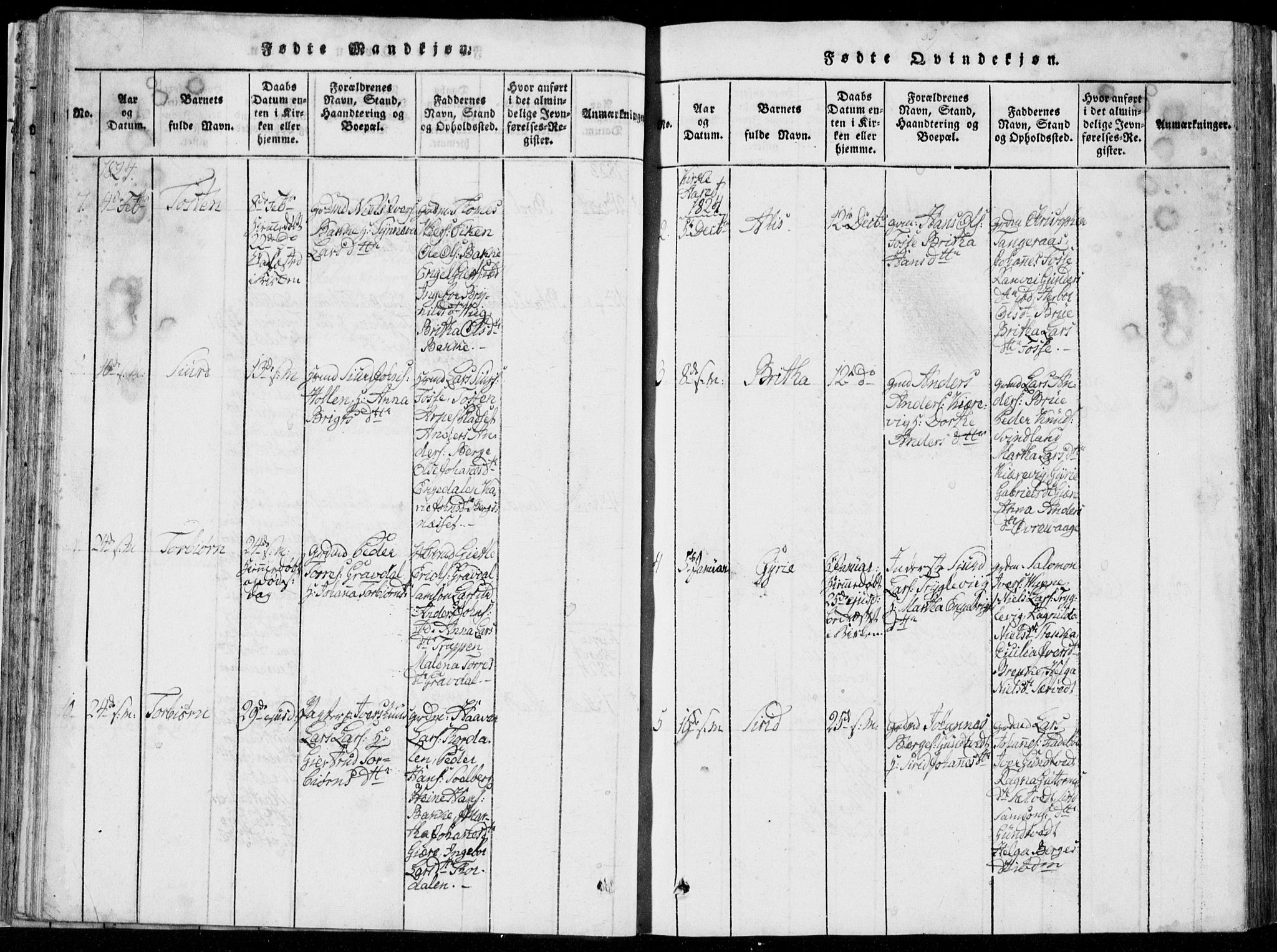 Strandebarm sokneprestembete, AV/SAB-A-78401/H/Hab: Parish register (copy) no. A  1, 1816-1826, p. 60