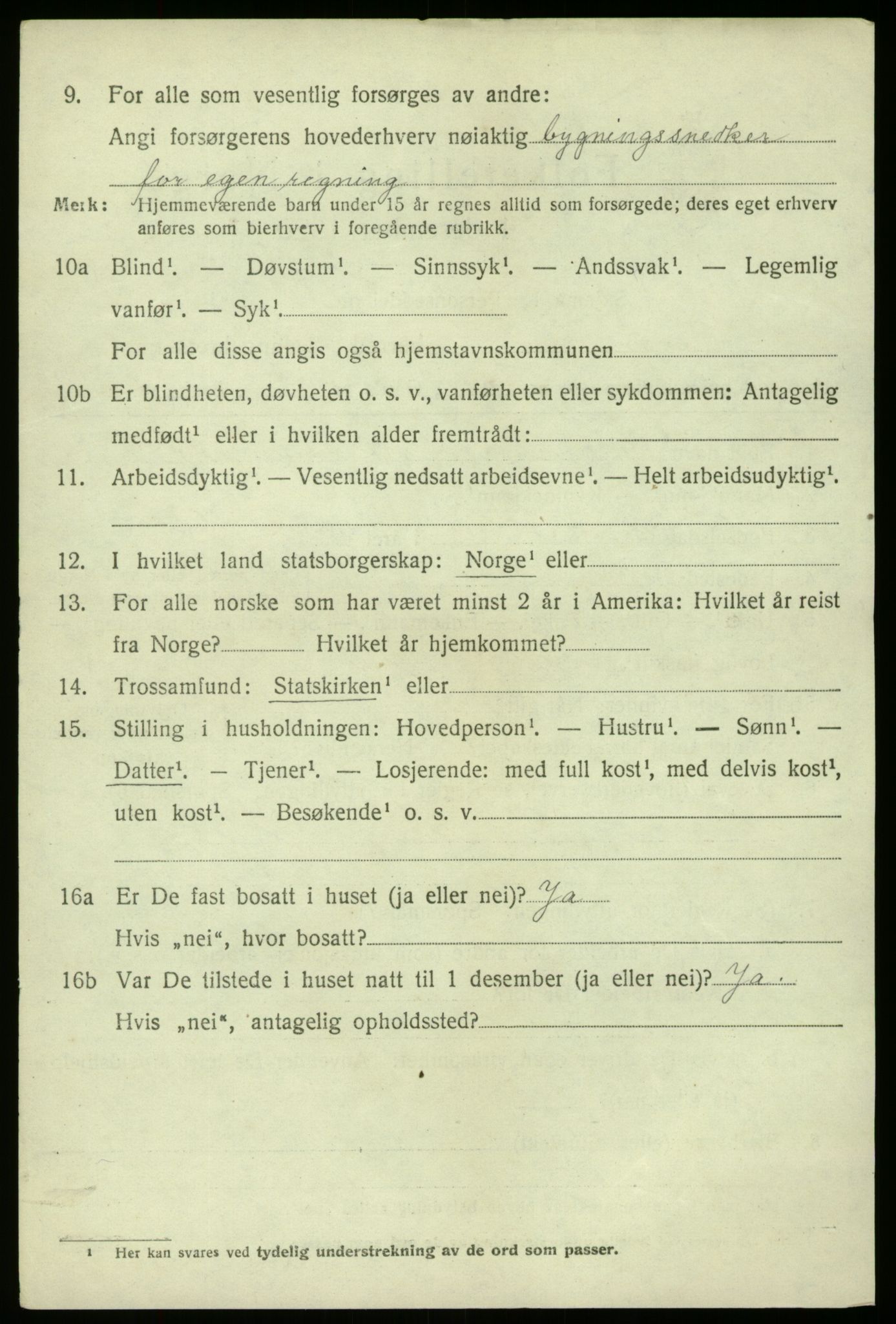 SAB, 1920 census for Fana, 1920, p. 24708