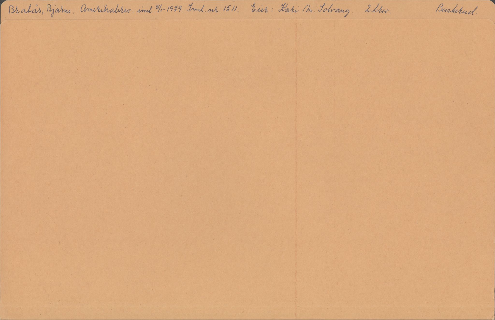 Samlinger til kildeutgivelse, Amerikabrevene, RA/EA-4057/F/L0016: Innlån fra Buskerud: Andersen - Bratås, 1838-1914, p. 560