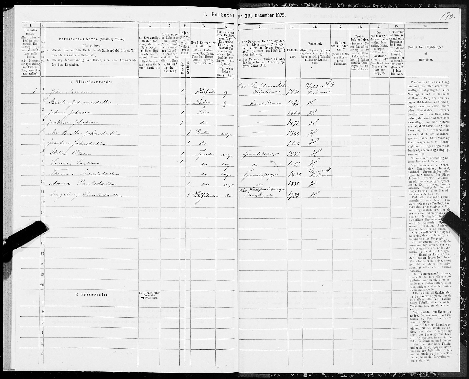 SAT, 1875 census for 1515P Herøy, 1875, p. 1170